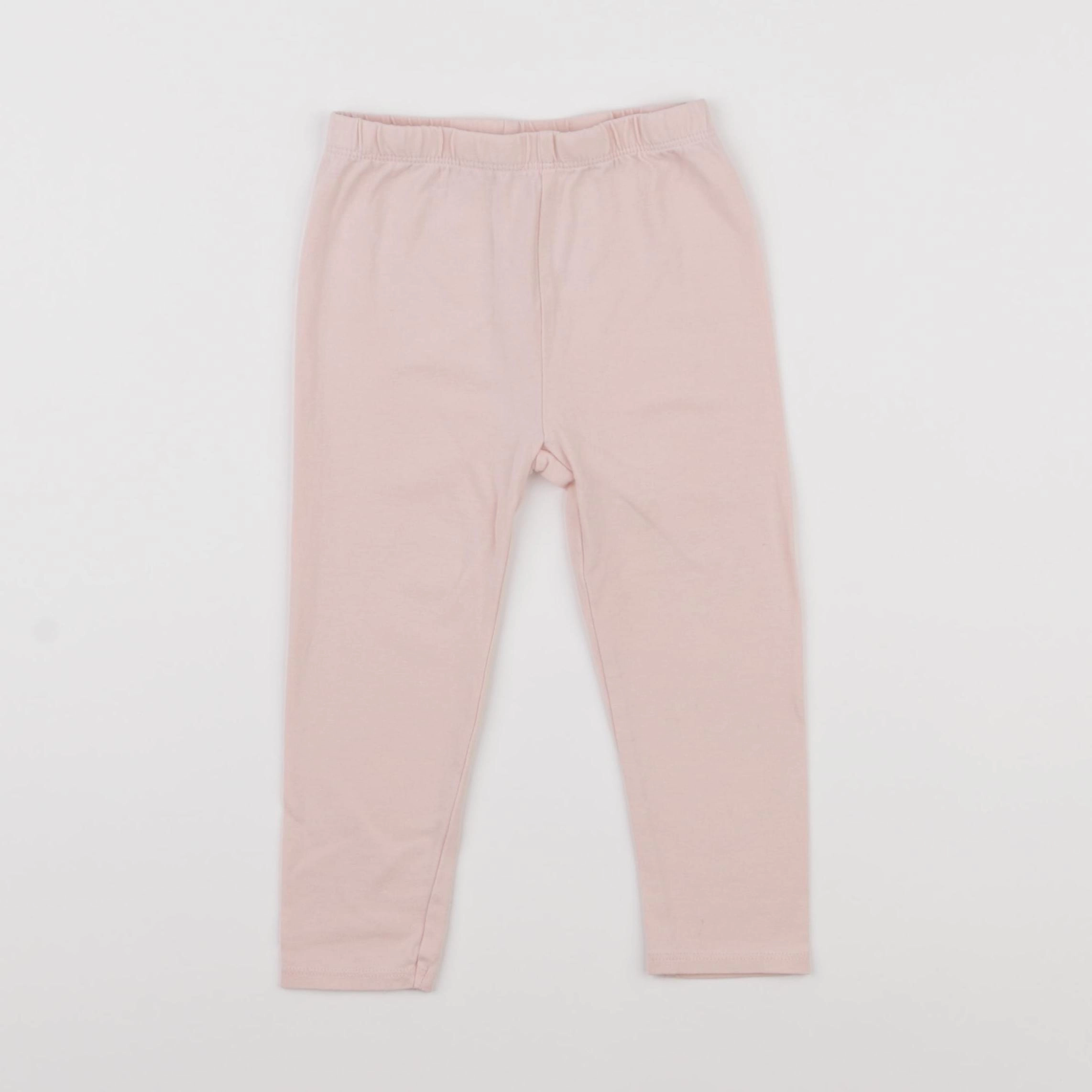 Vertbaudet - legging rose - 24 mois