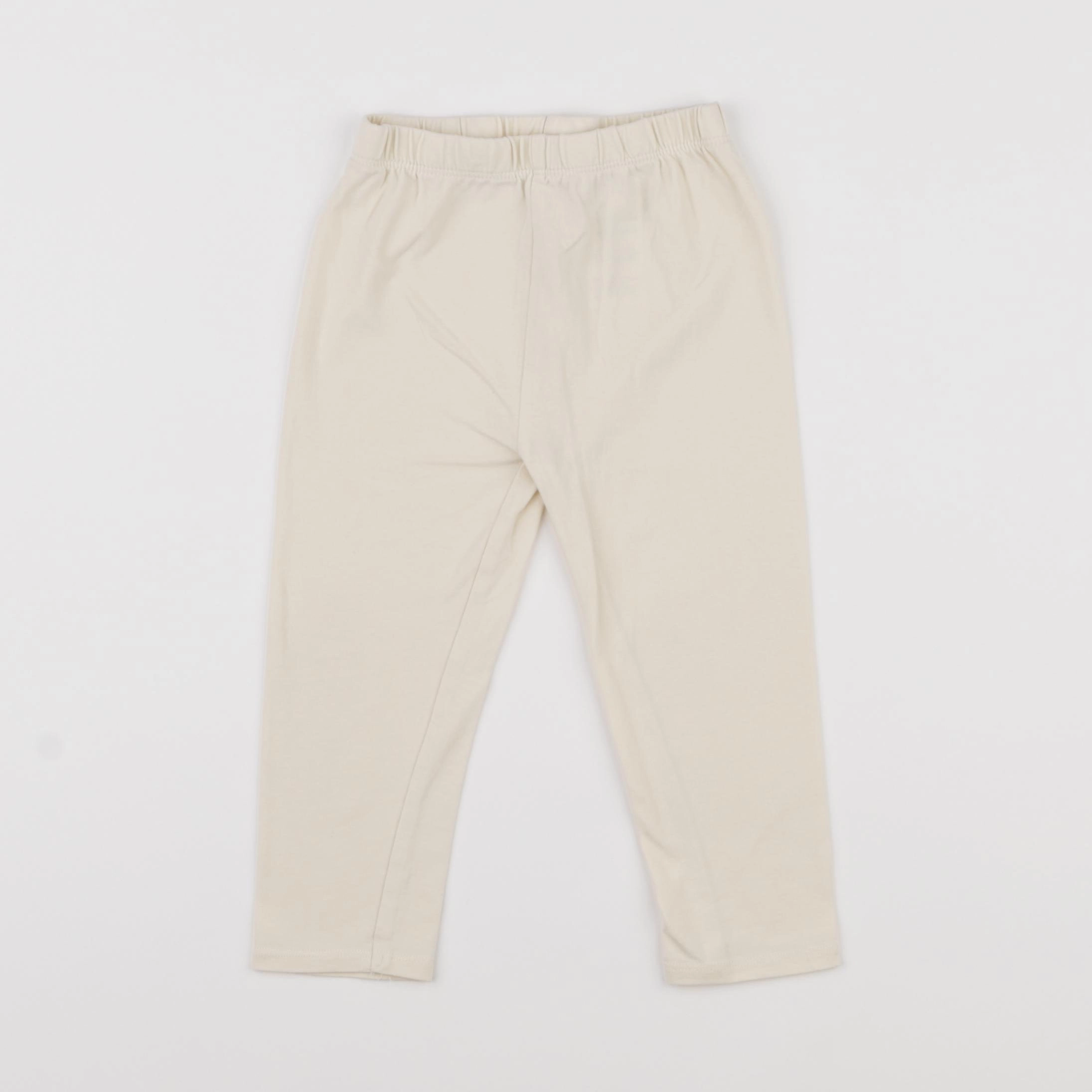 Vertbaudet - legging beige - 24 mois