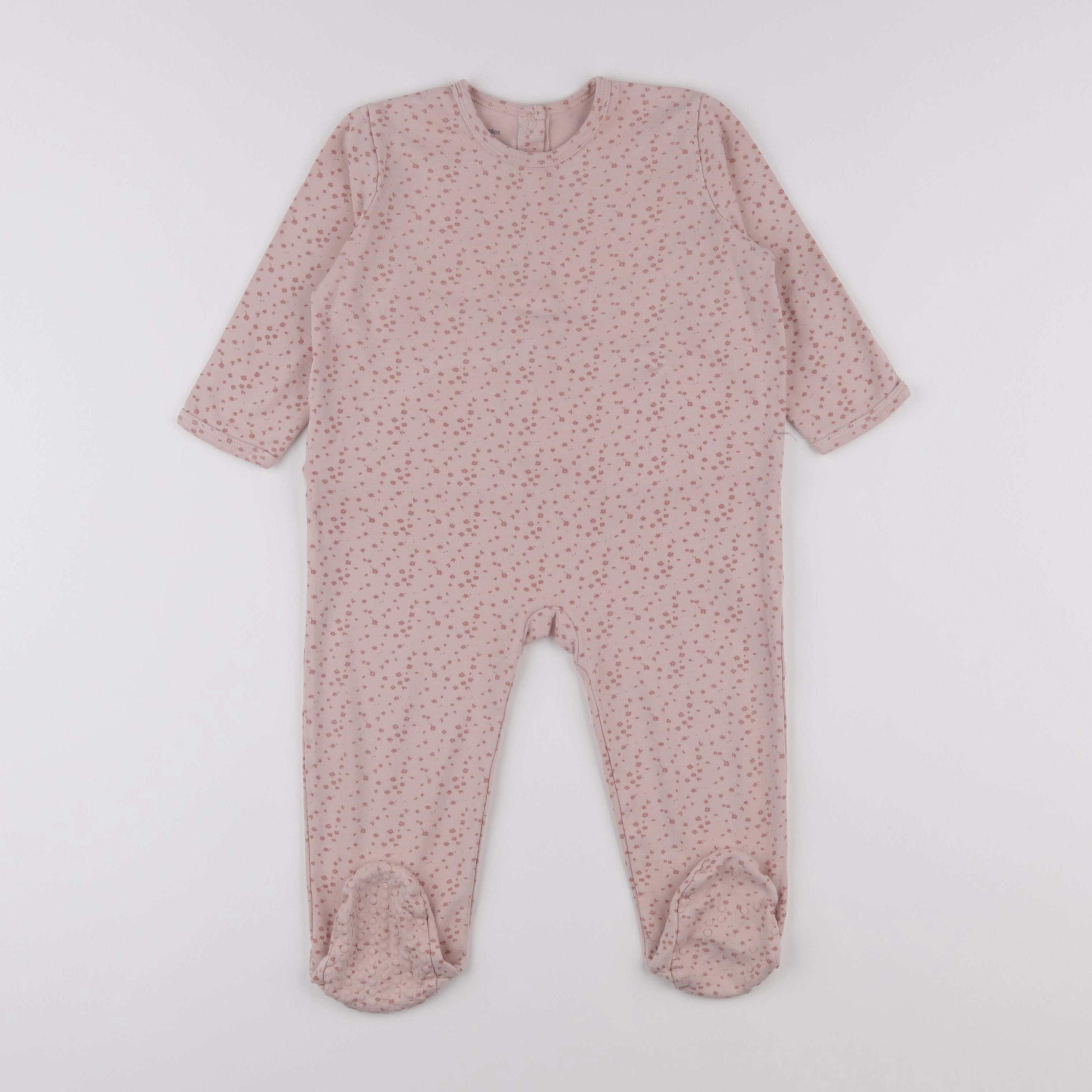 Vertbaudet - pyjama coton rose - 24 mois