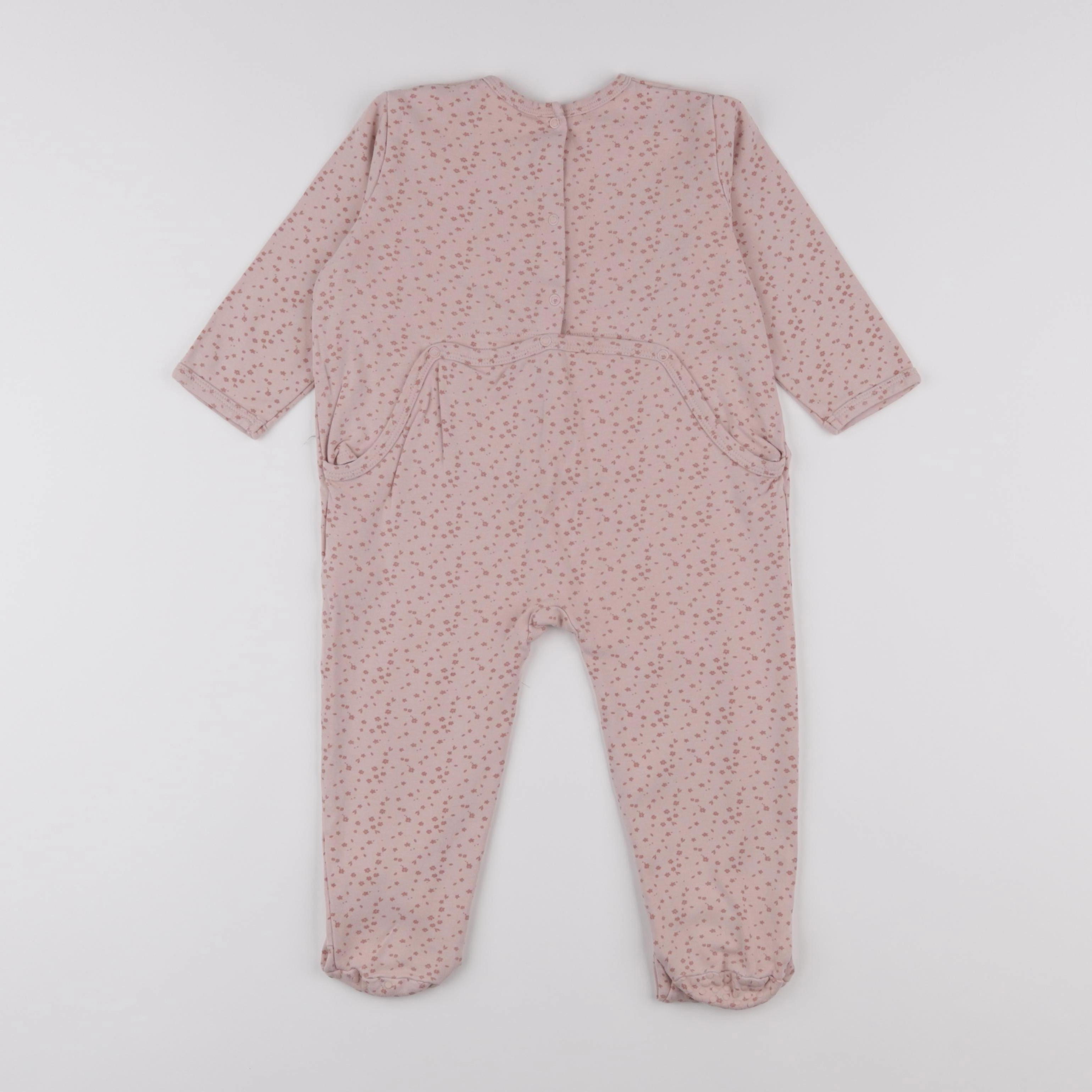 Vertbaudet - pyjama coton rose - 24 mois