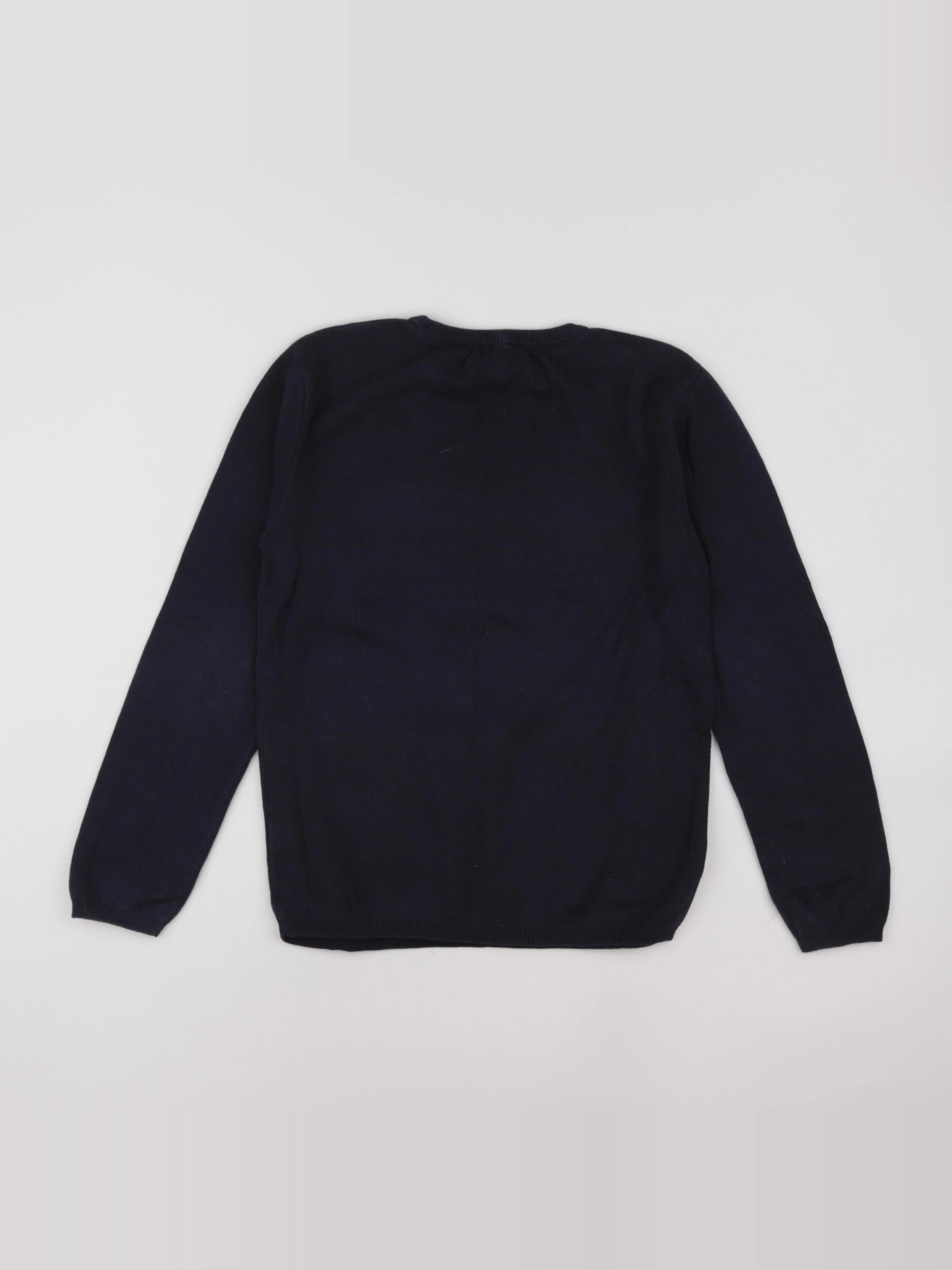 Little Cigogne - pull bleu - 12 ans