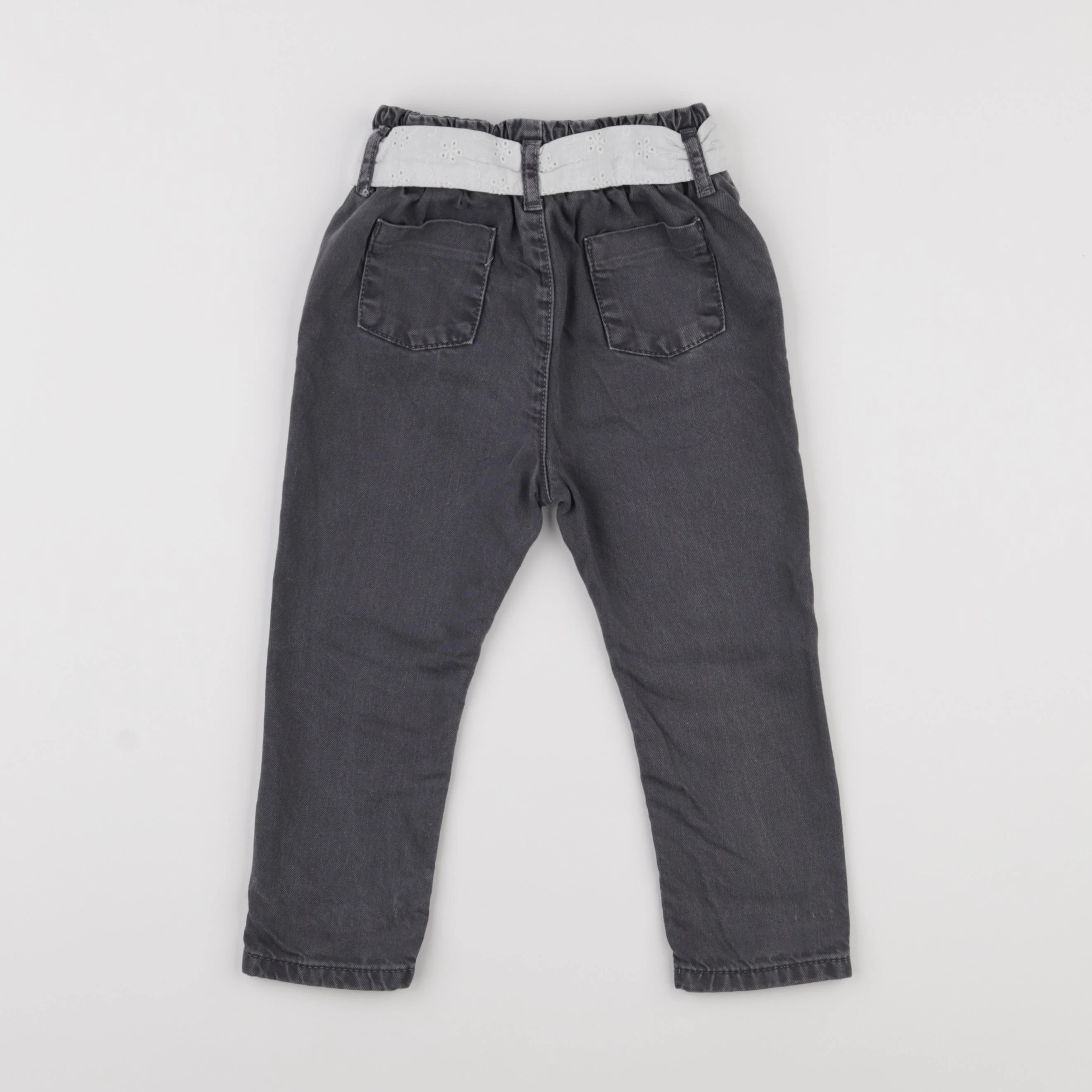 Vertbaudet - jean gris - 24 mois