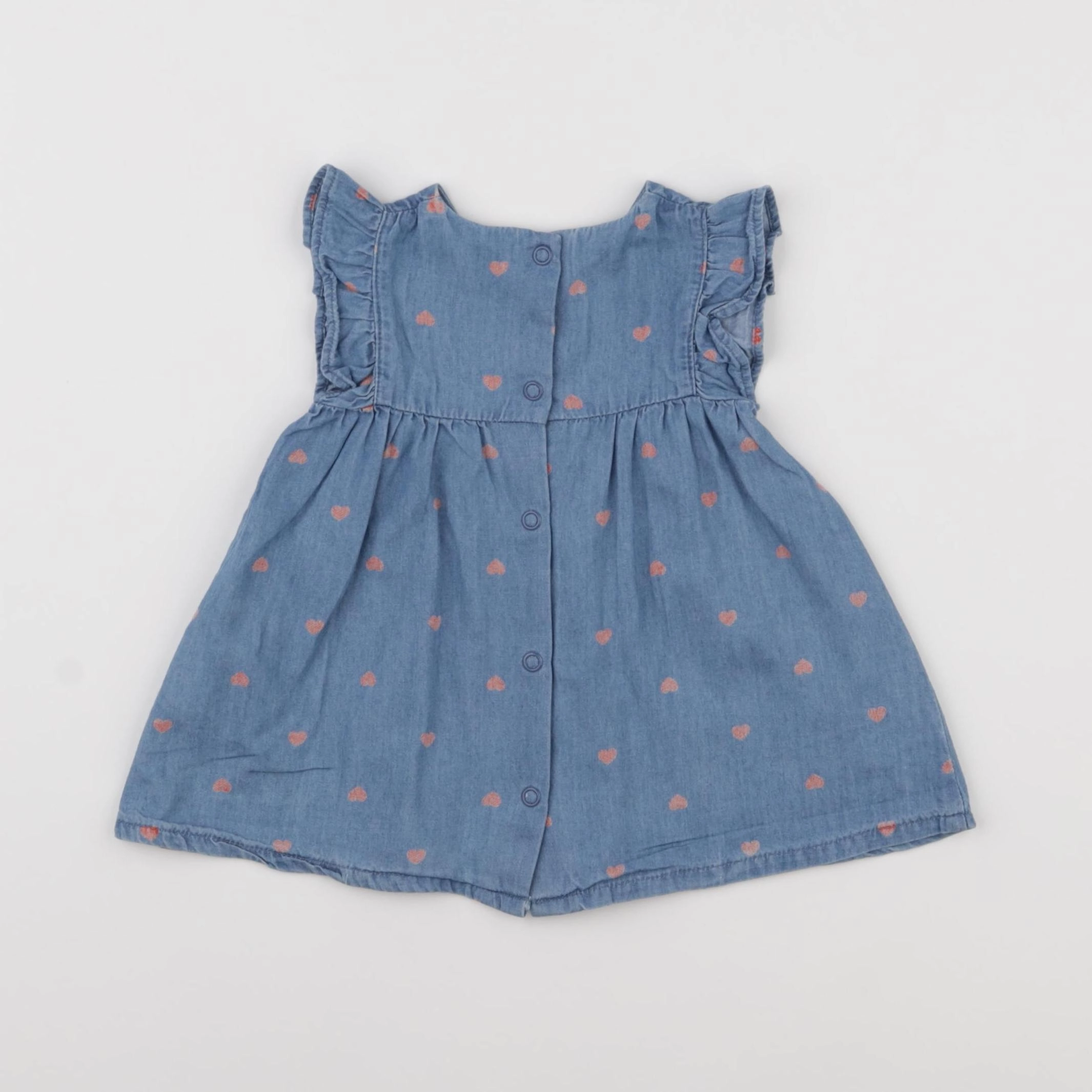 Vertbaudet - robe bleu - 3 mois