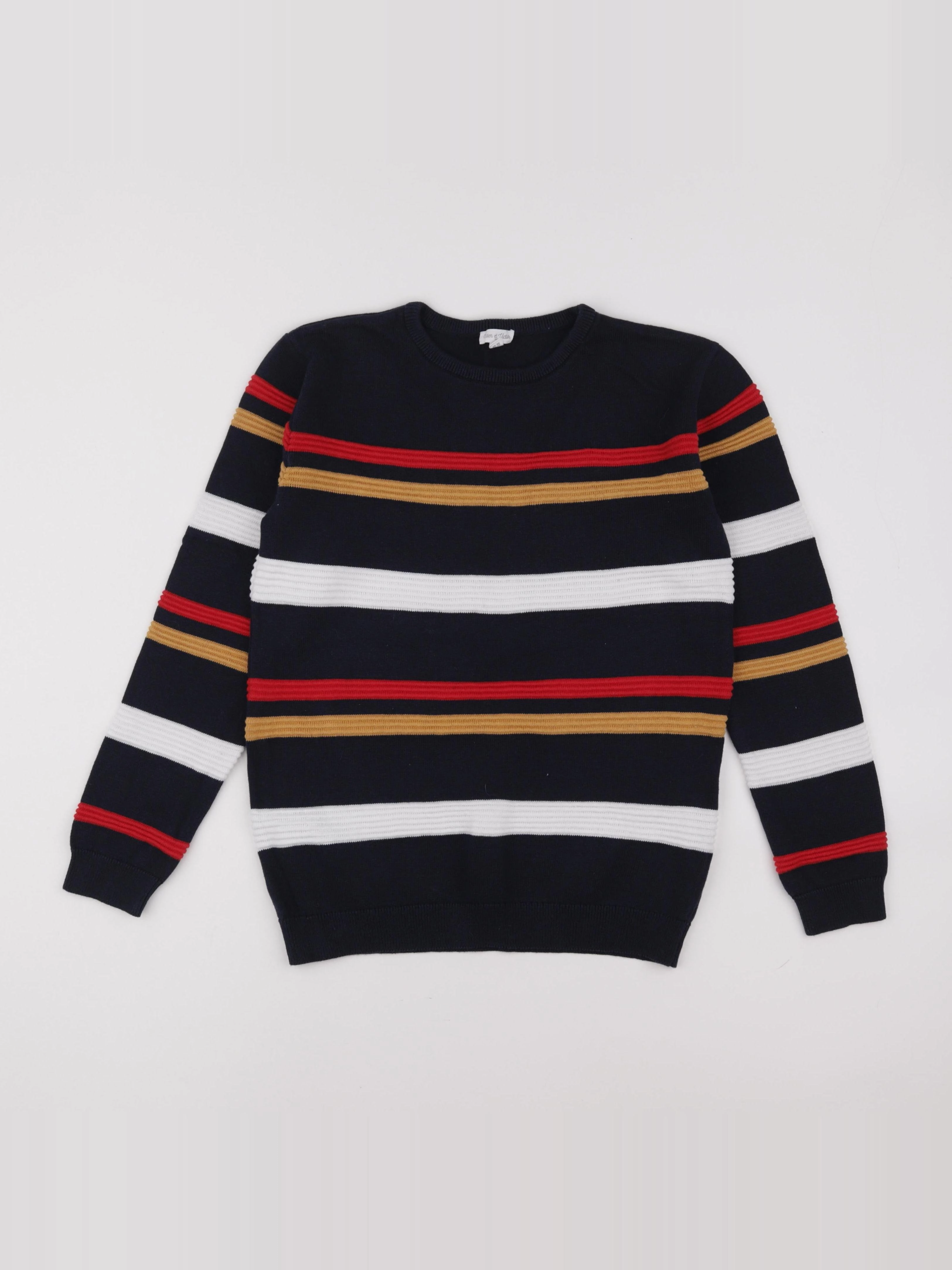 Eden & Victor - pull multicolore - 12 ans