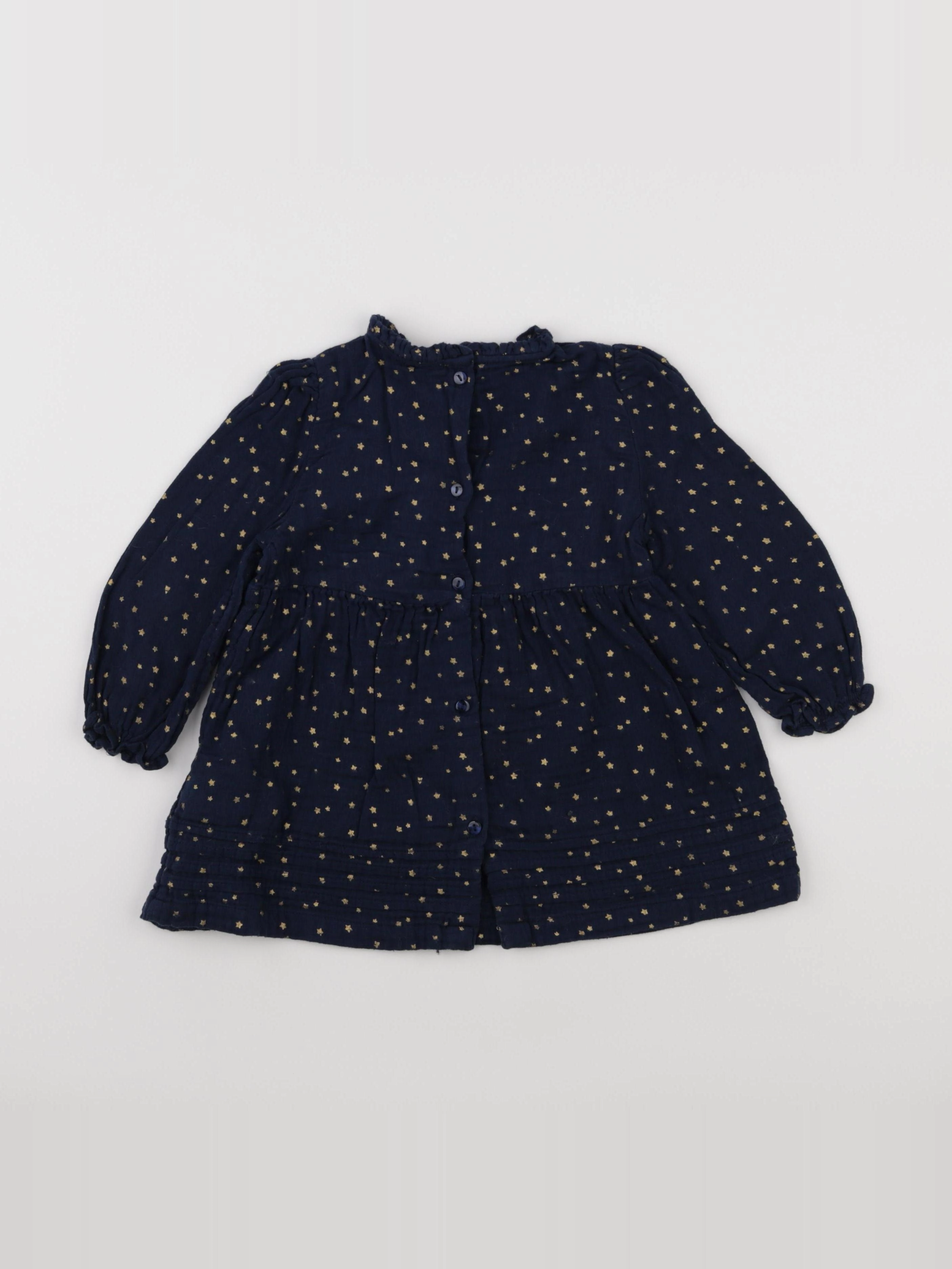 Vertbaudet - robe bleu - 3 ans