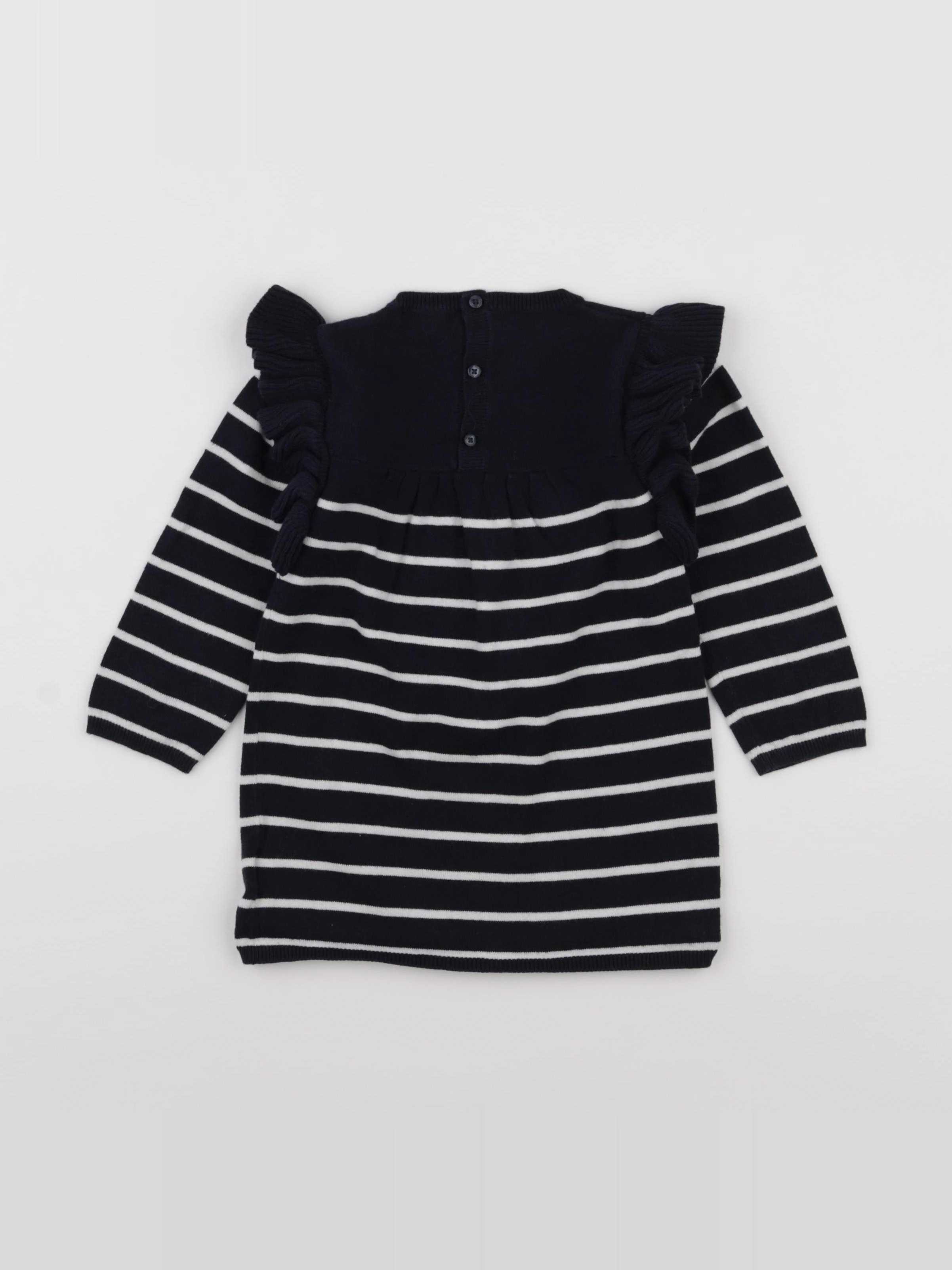 Vertbaudet - robe bleu - 24 mois