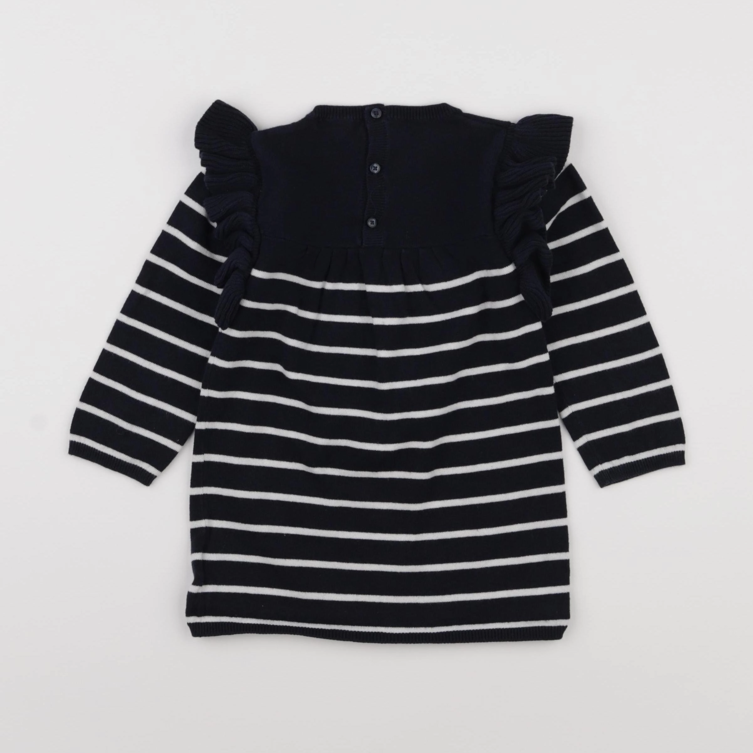Vertbaudet - robe bleu - 24 mois