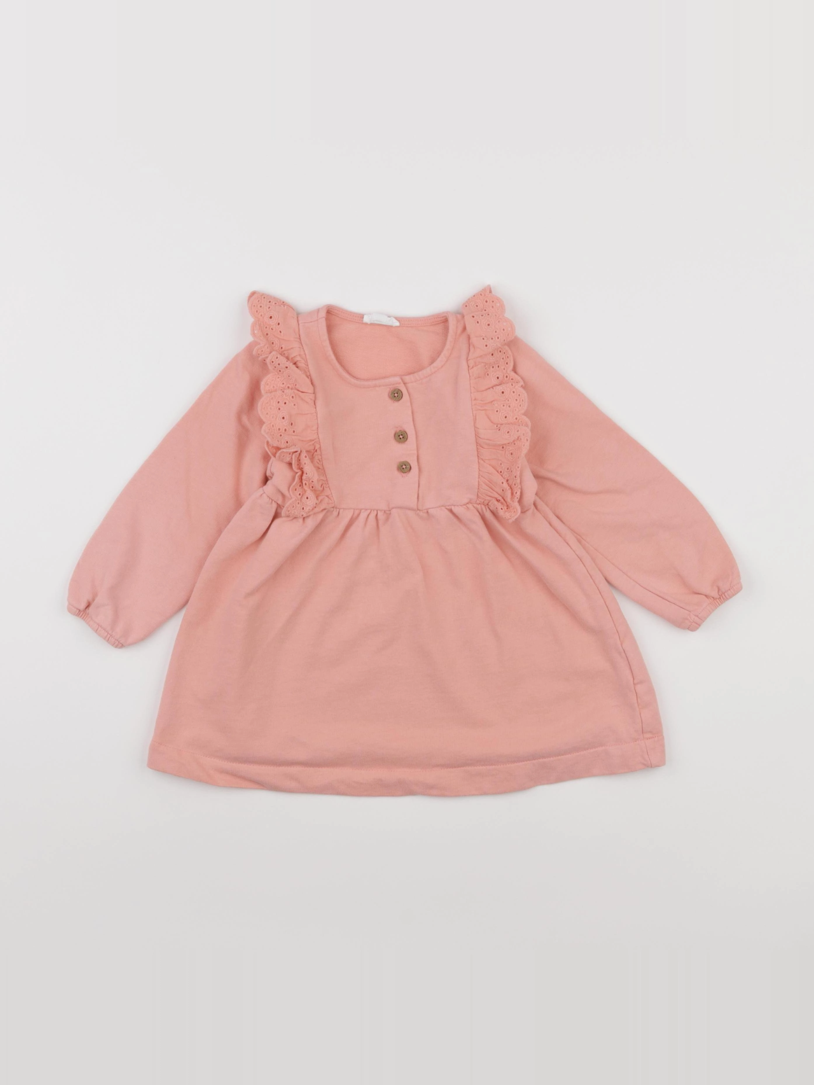 Vertbaudet - robe rose - 24 mois