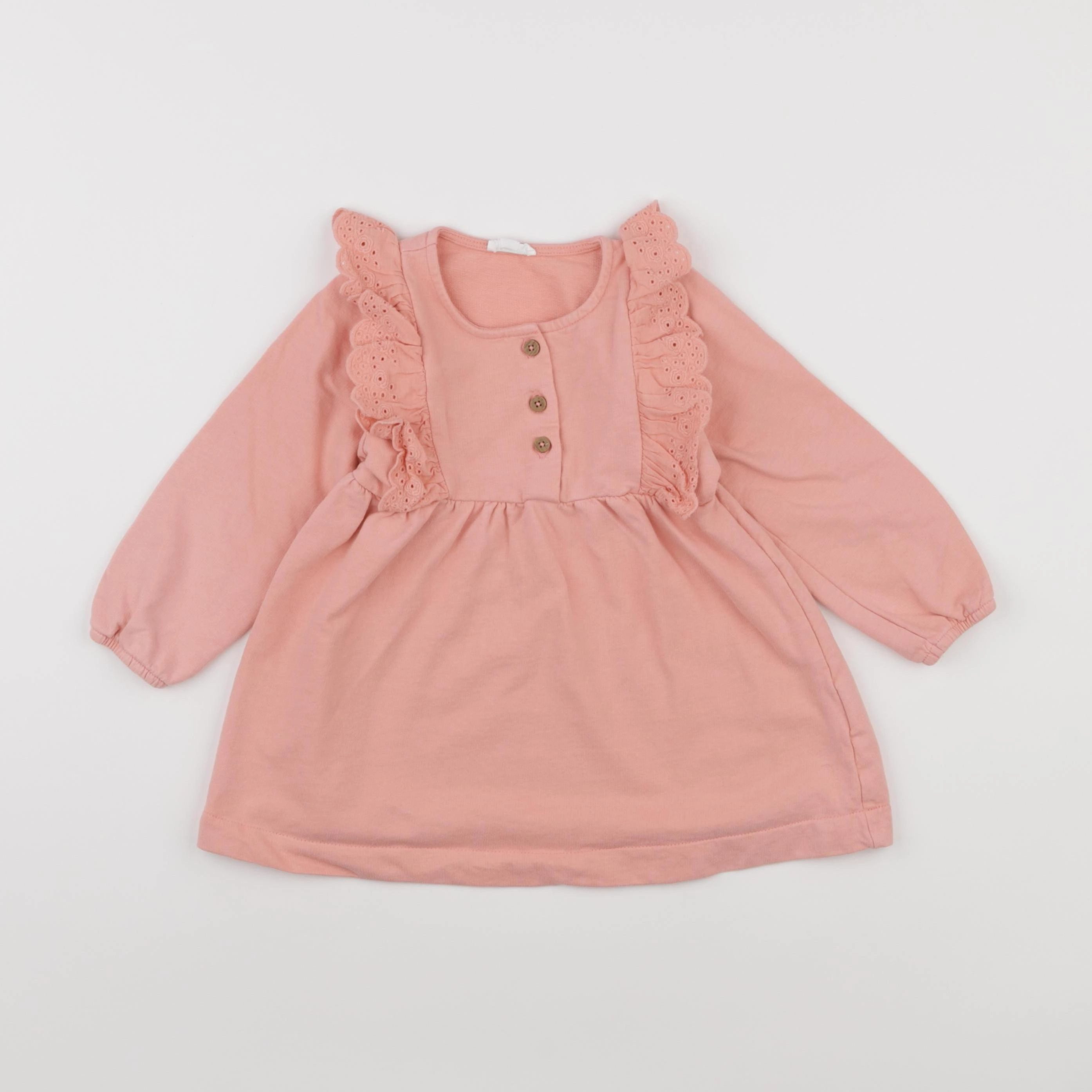 Vertbaudet - robe rose - 24 mois
