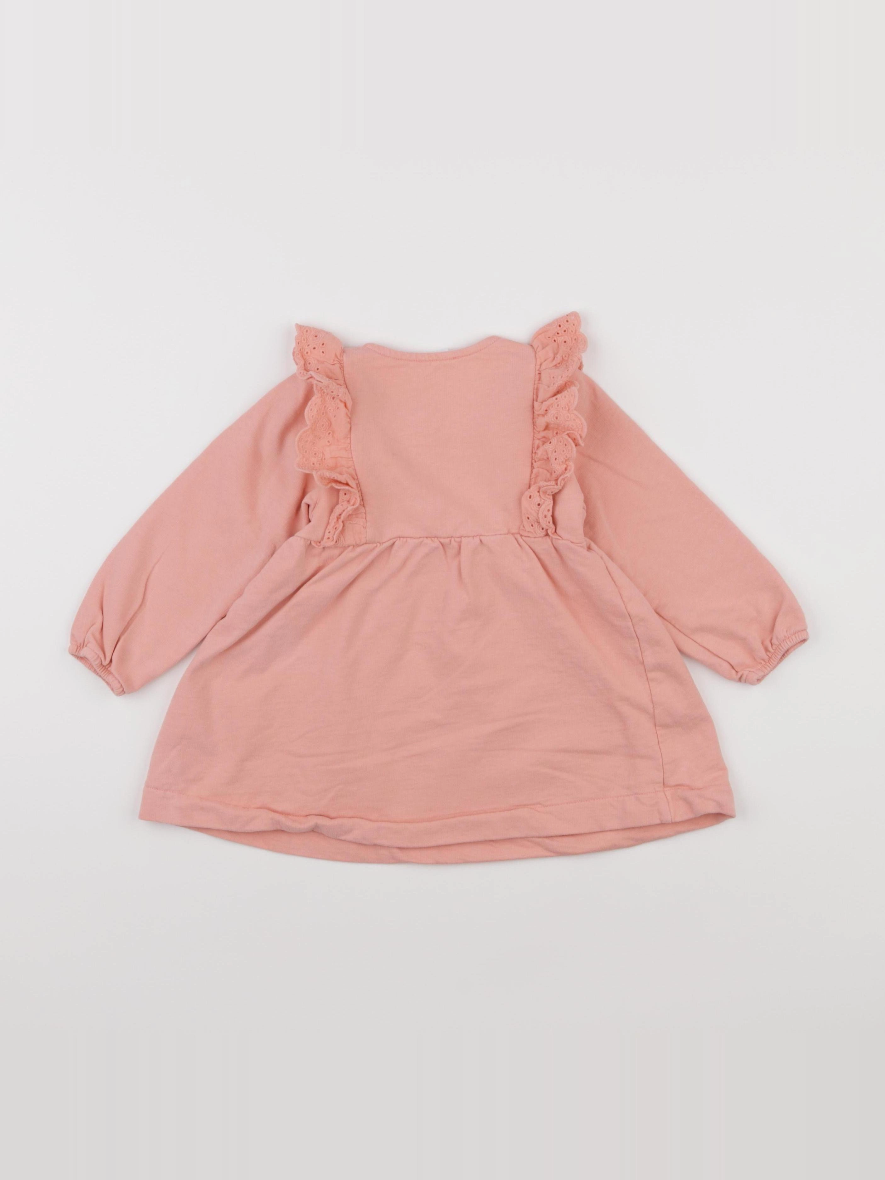 Vertbaudet - robe rose - 24 mois