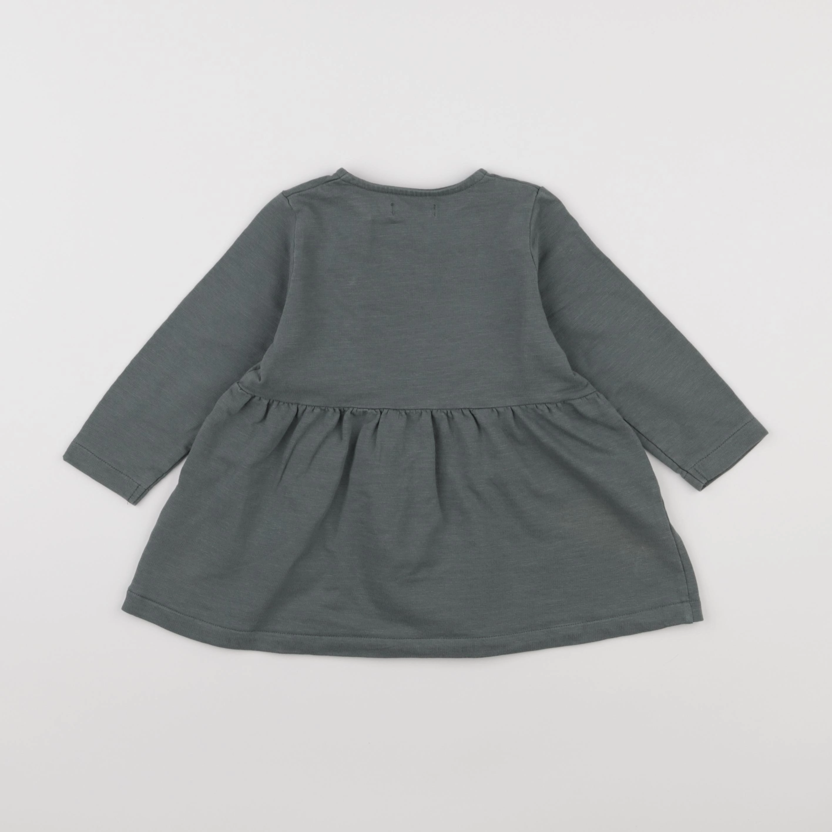 Vertbaudet - robe vert - 24 mois