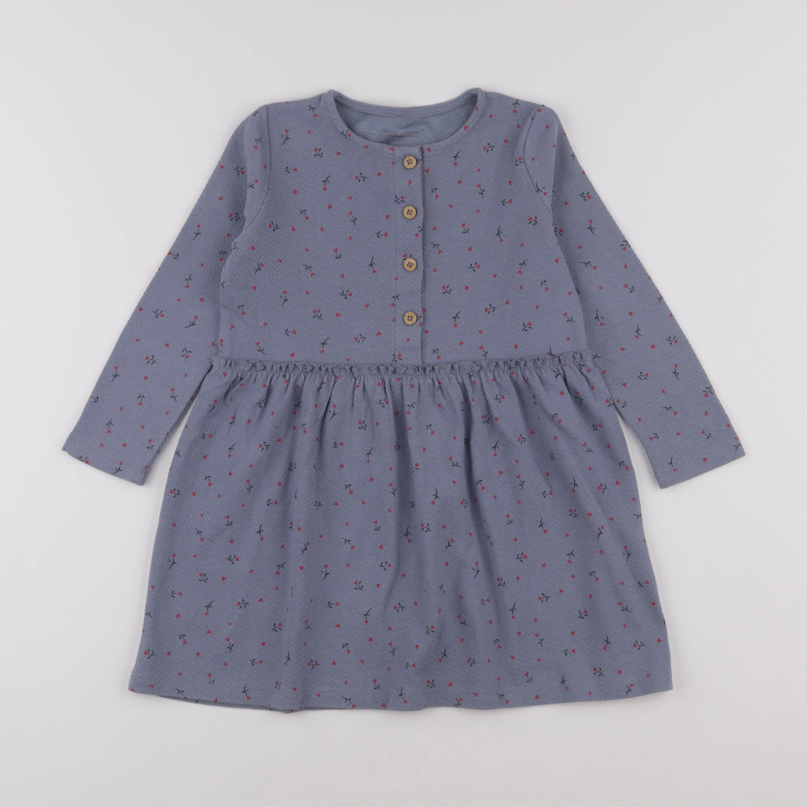Vertbaudet - robe bleu - 5 ans