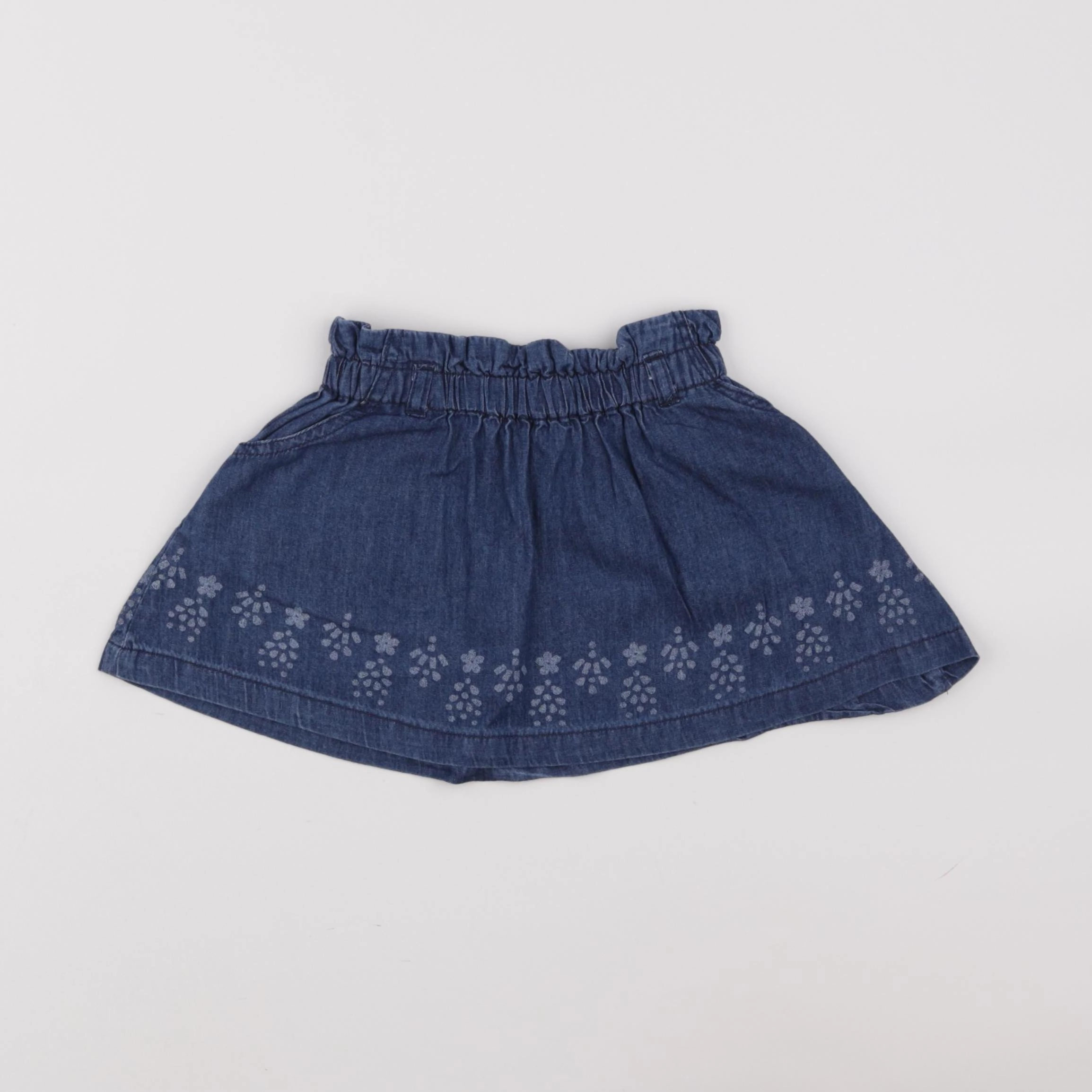 Vertbaudet - jupe bleu - 3 ans