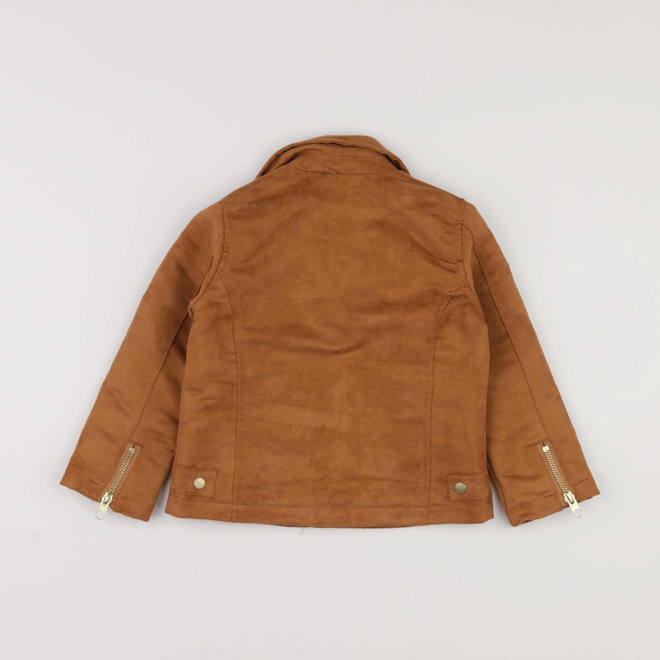 Vertbaudet - veste doublé marron - 3 ans