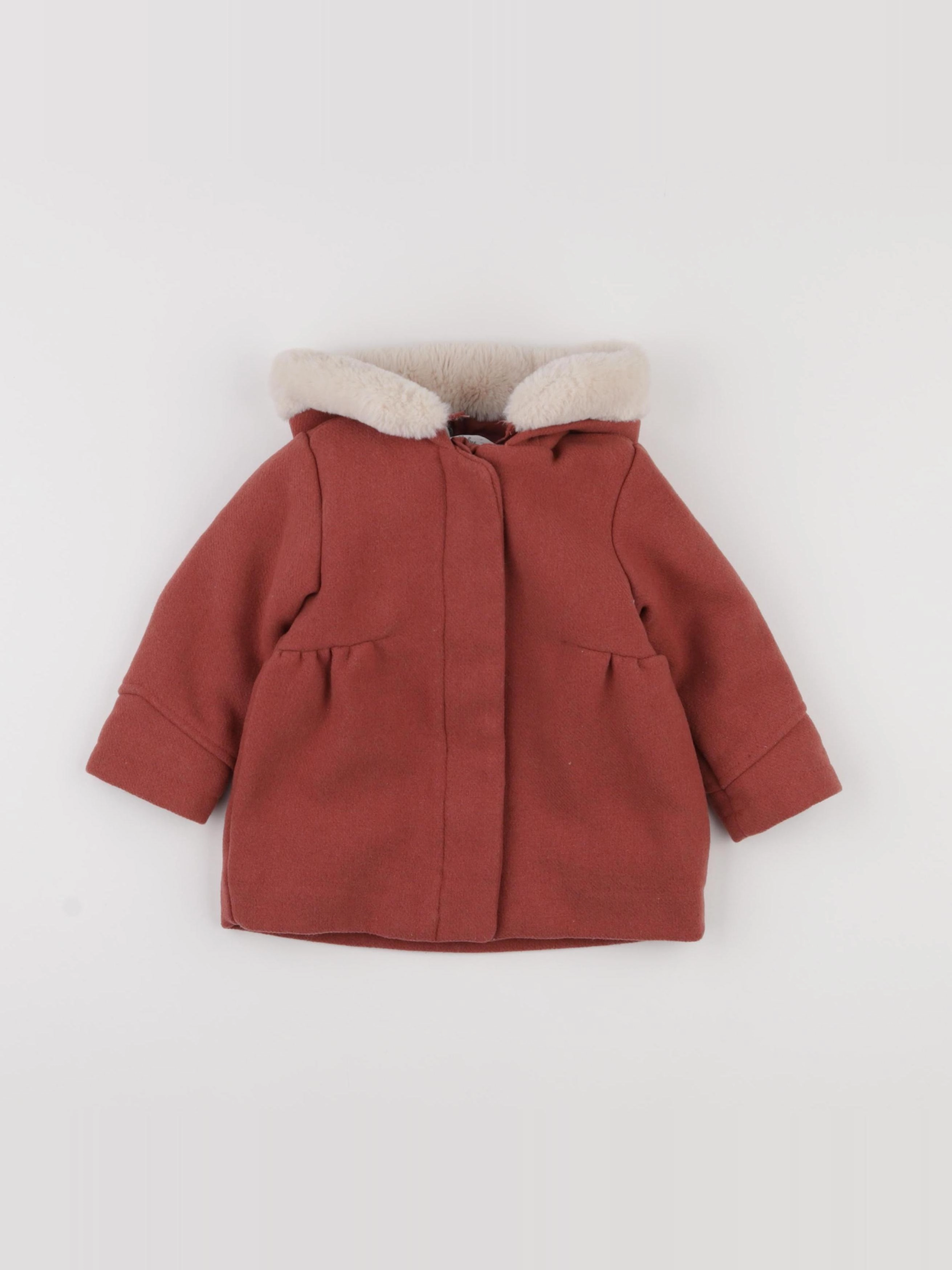 Vertbaudet - manteau rose - 18 mois