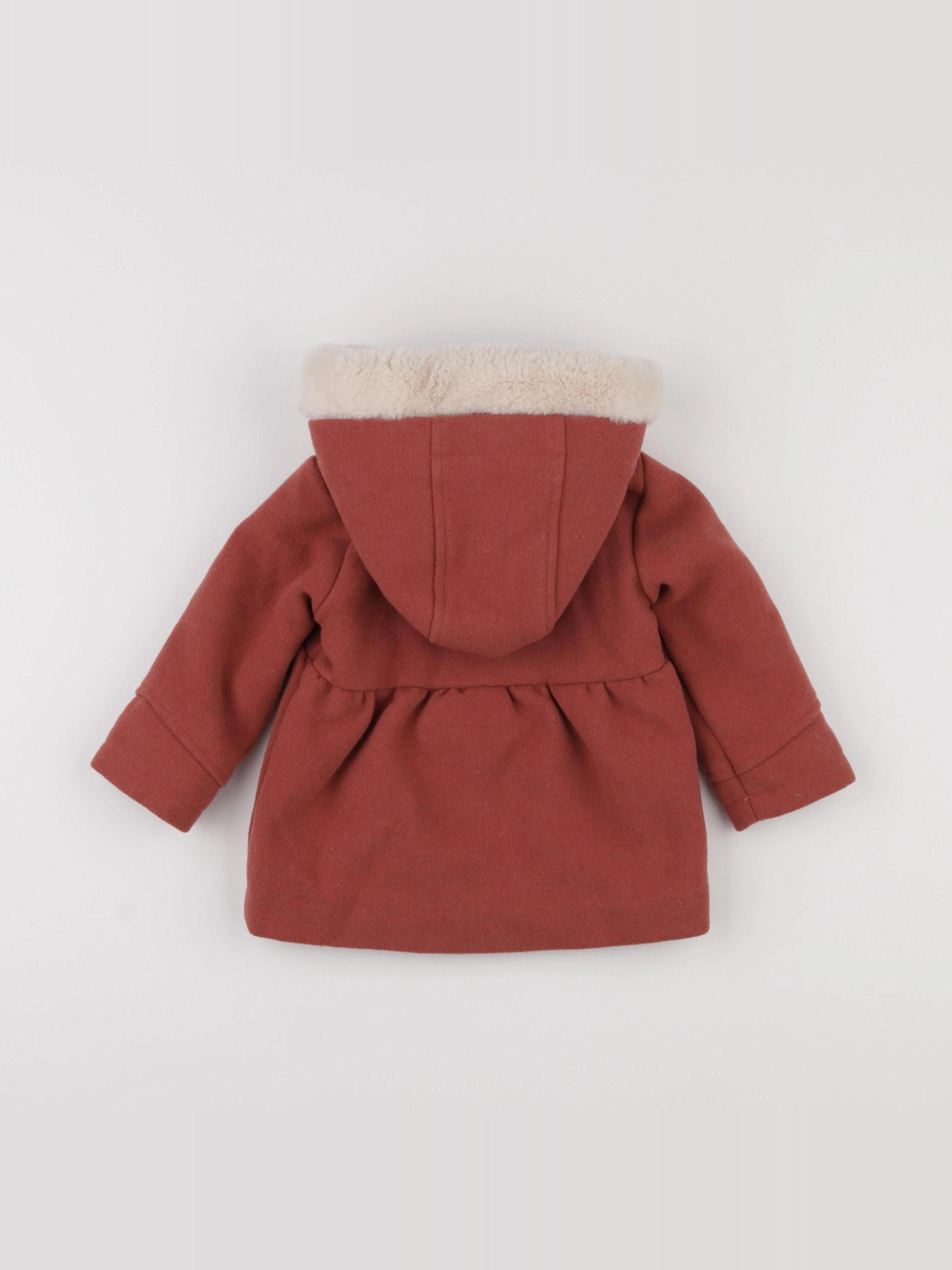 Vertbaudet - manteau rose - 18 mois
