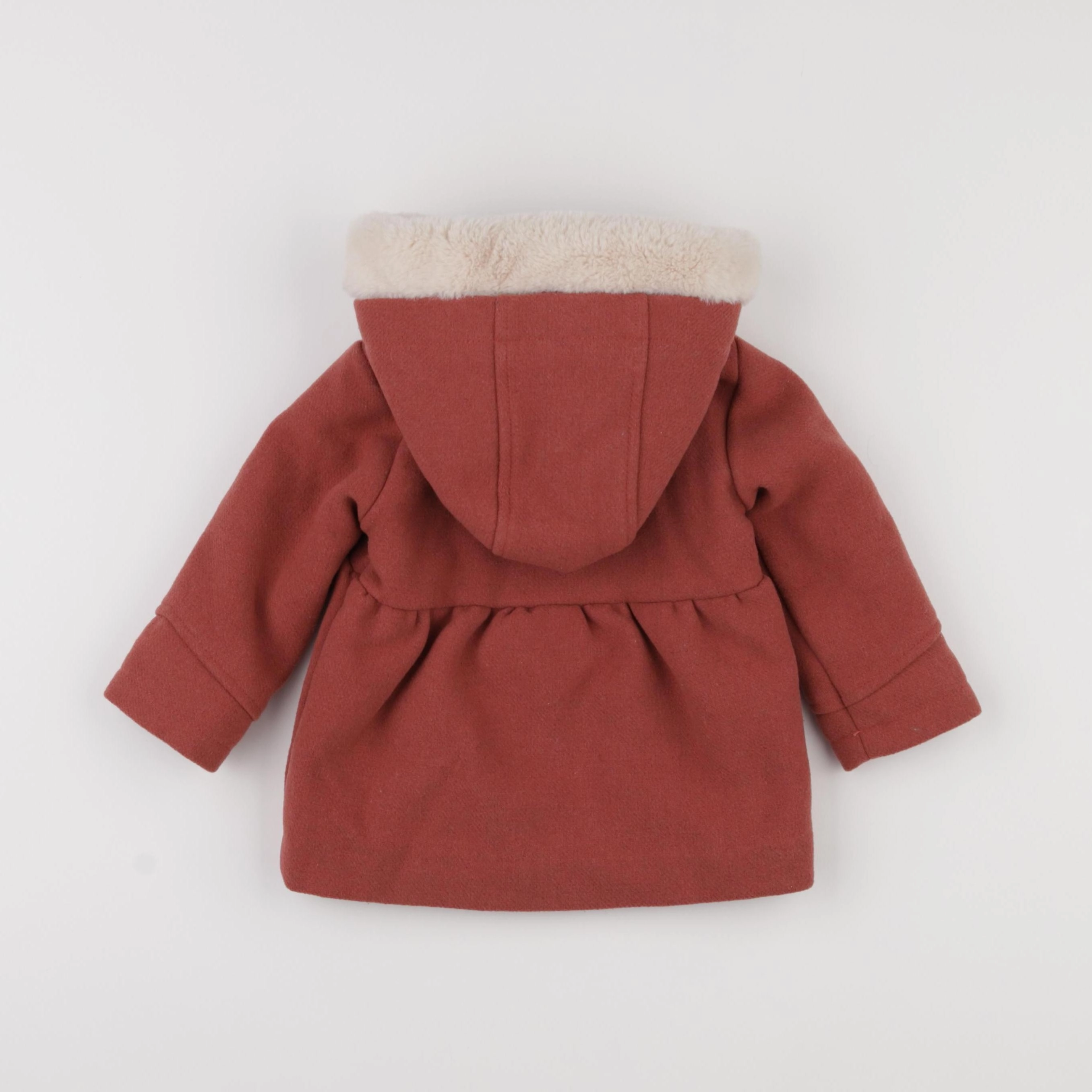 Vertbaudet - manteau rose - 18 mois