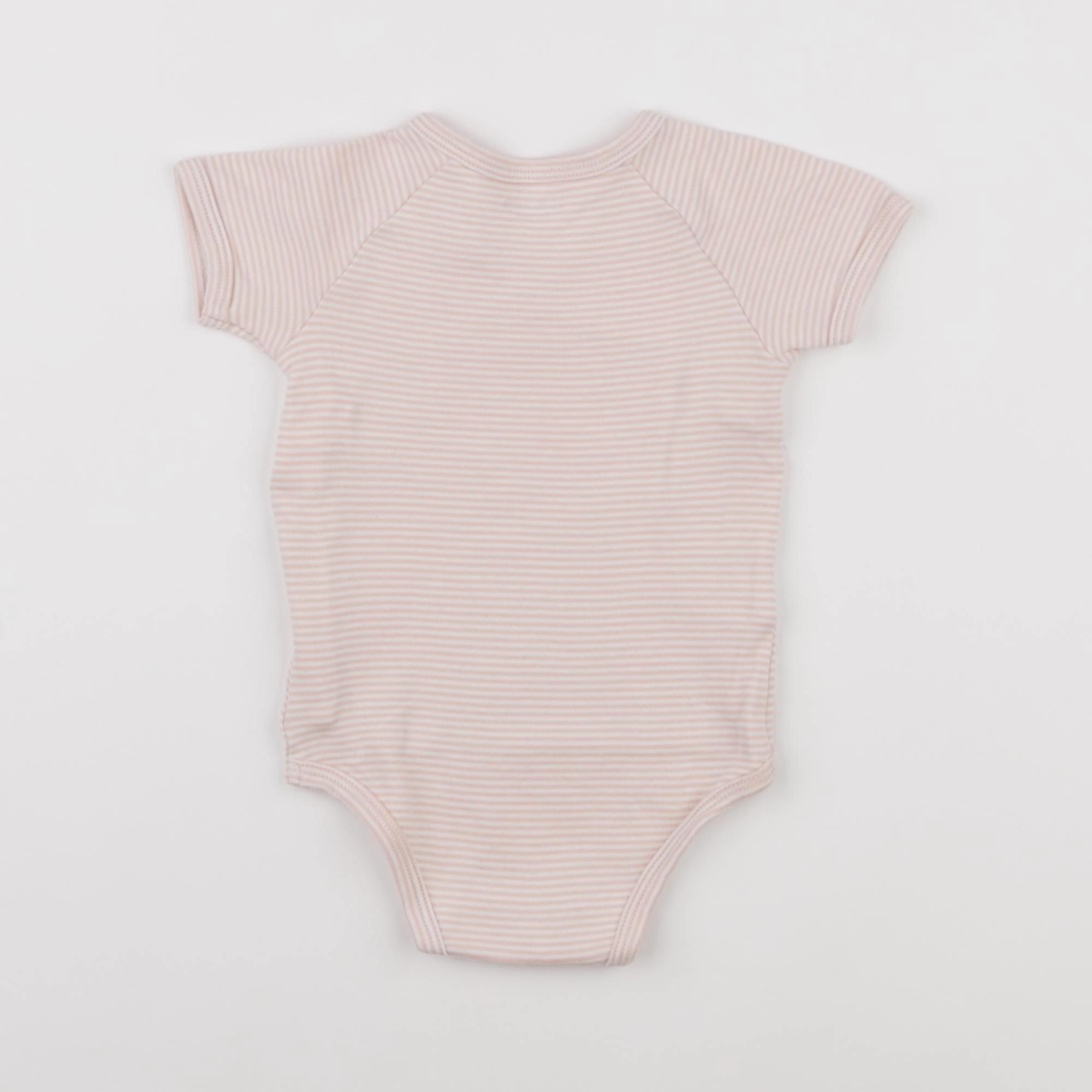 Vertbaudet - body rose - 9 mois