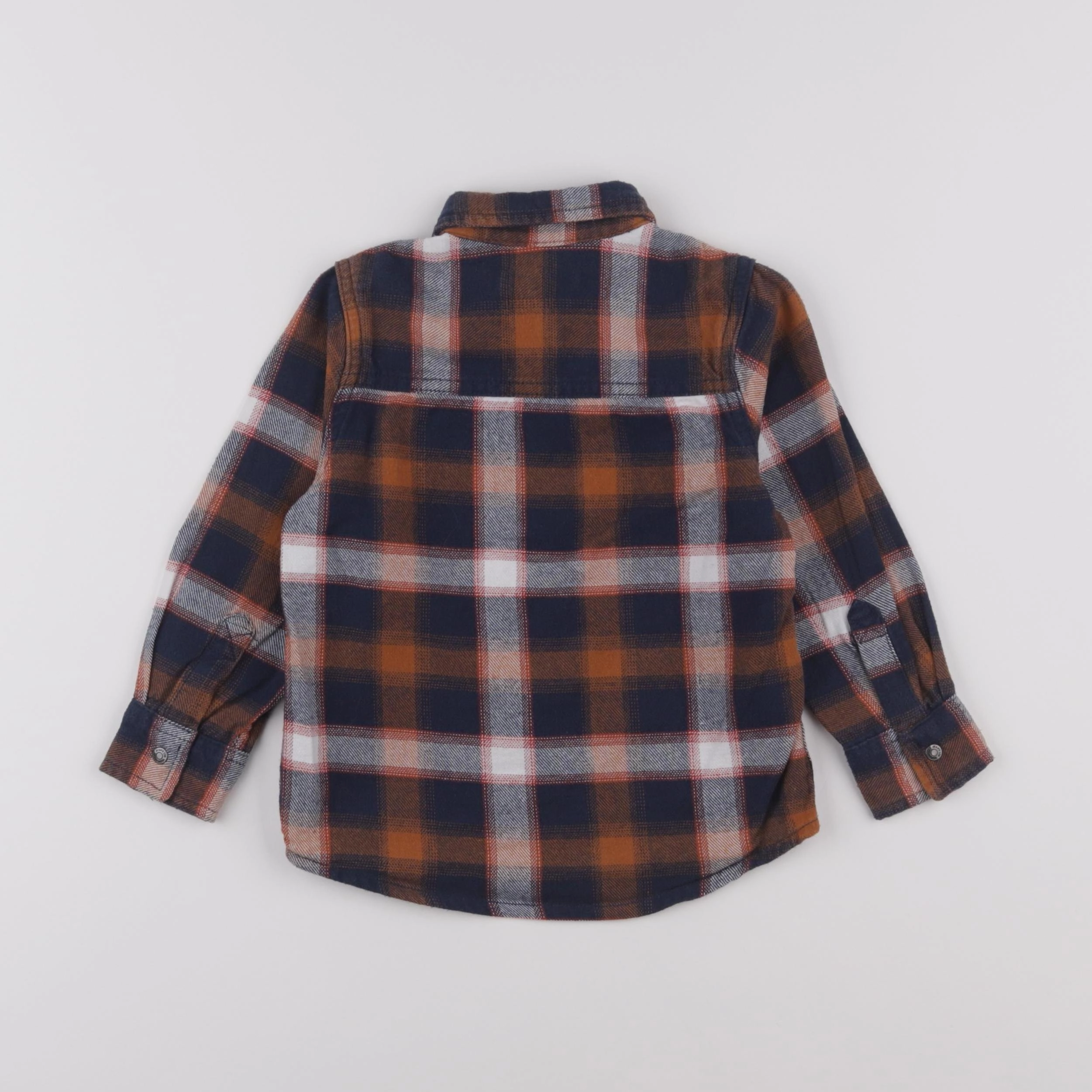 Vertbaudet - chemise bleu - 4 ans