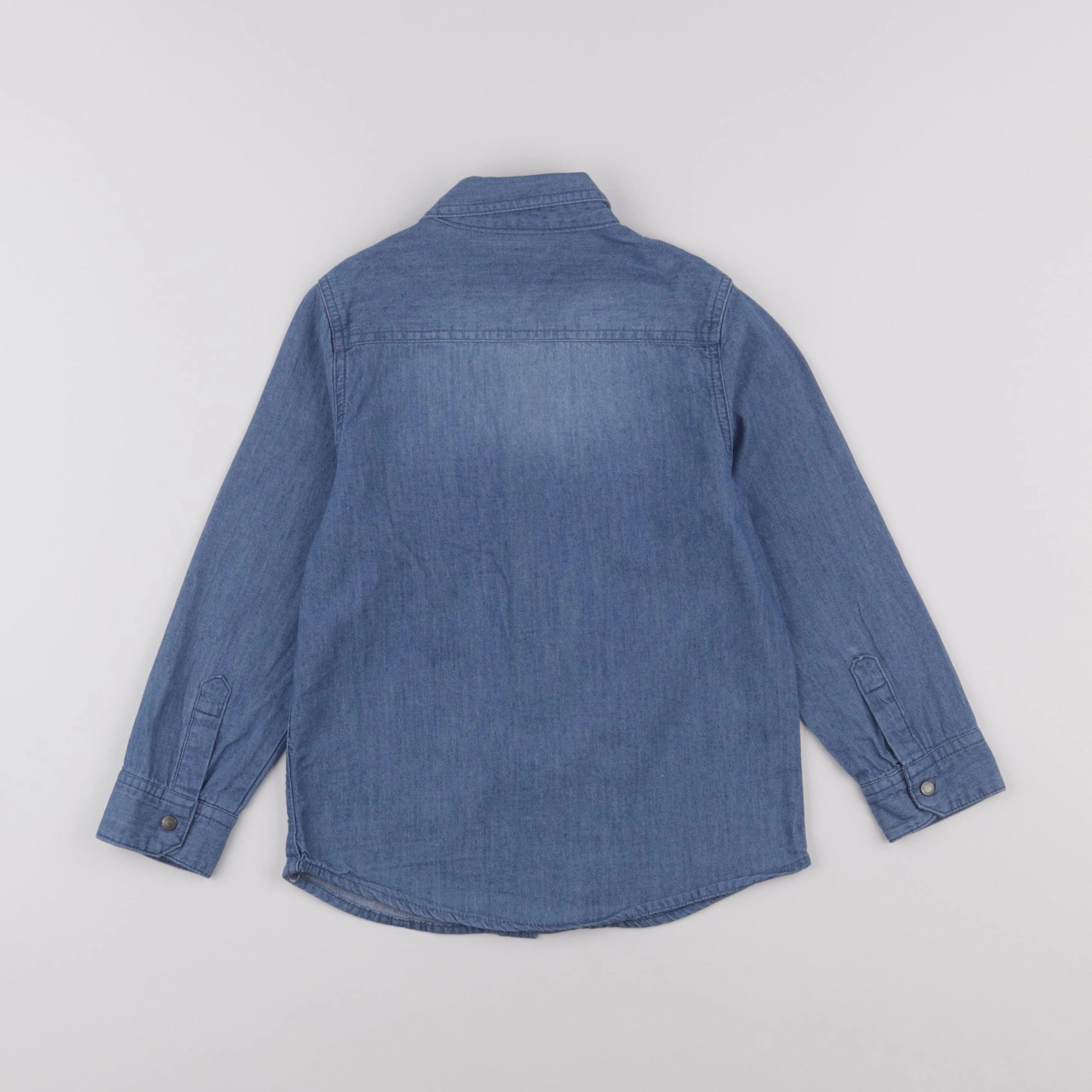 Vertbaudet - chemise bleu - 6 ans