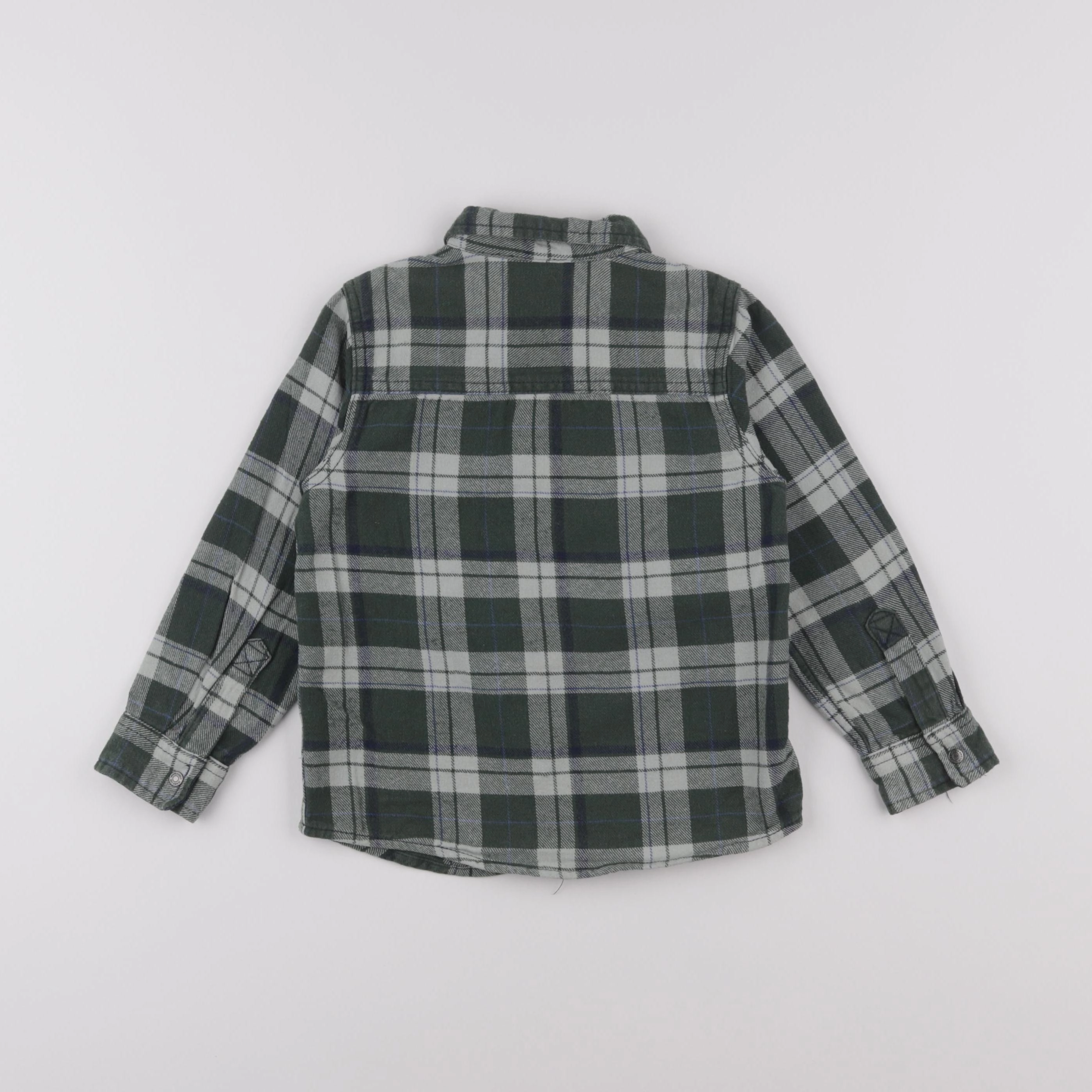 Vertbaudet - chemise vert - 5 ans
