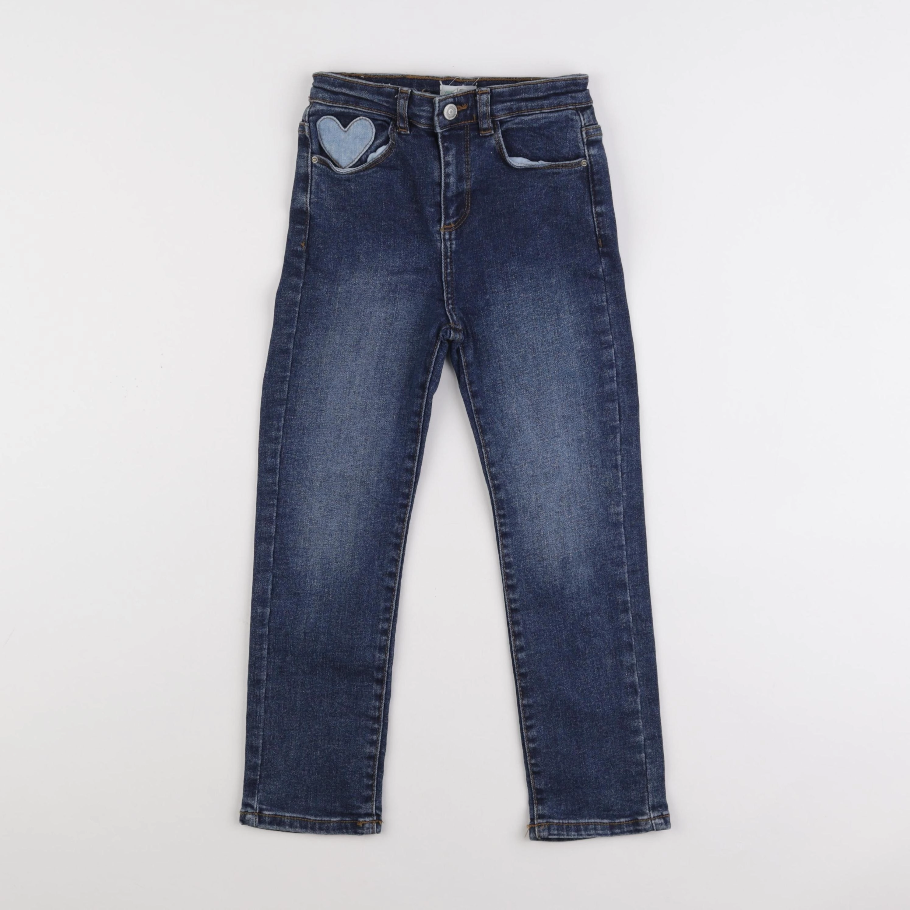 Vertbaudet - jean bleu - 7 ans