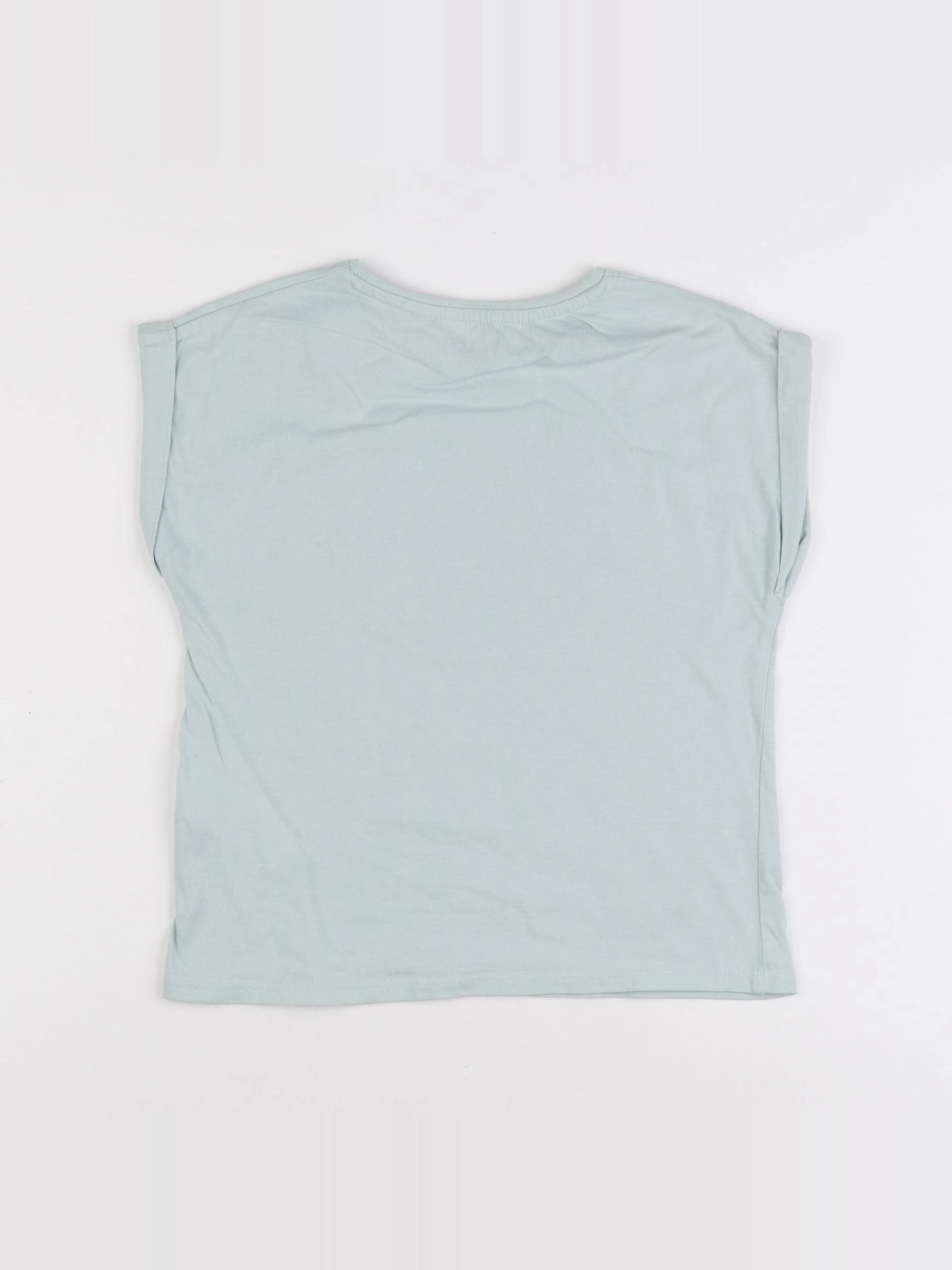 Vertbaudet - tee-shirt vert - 6 ans
