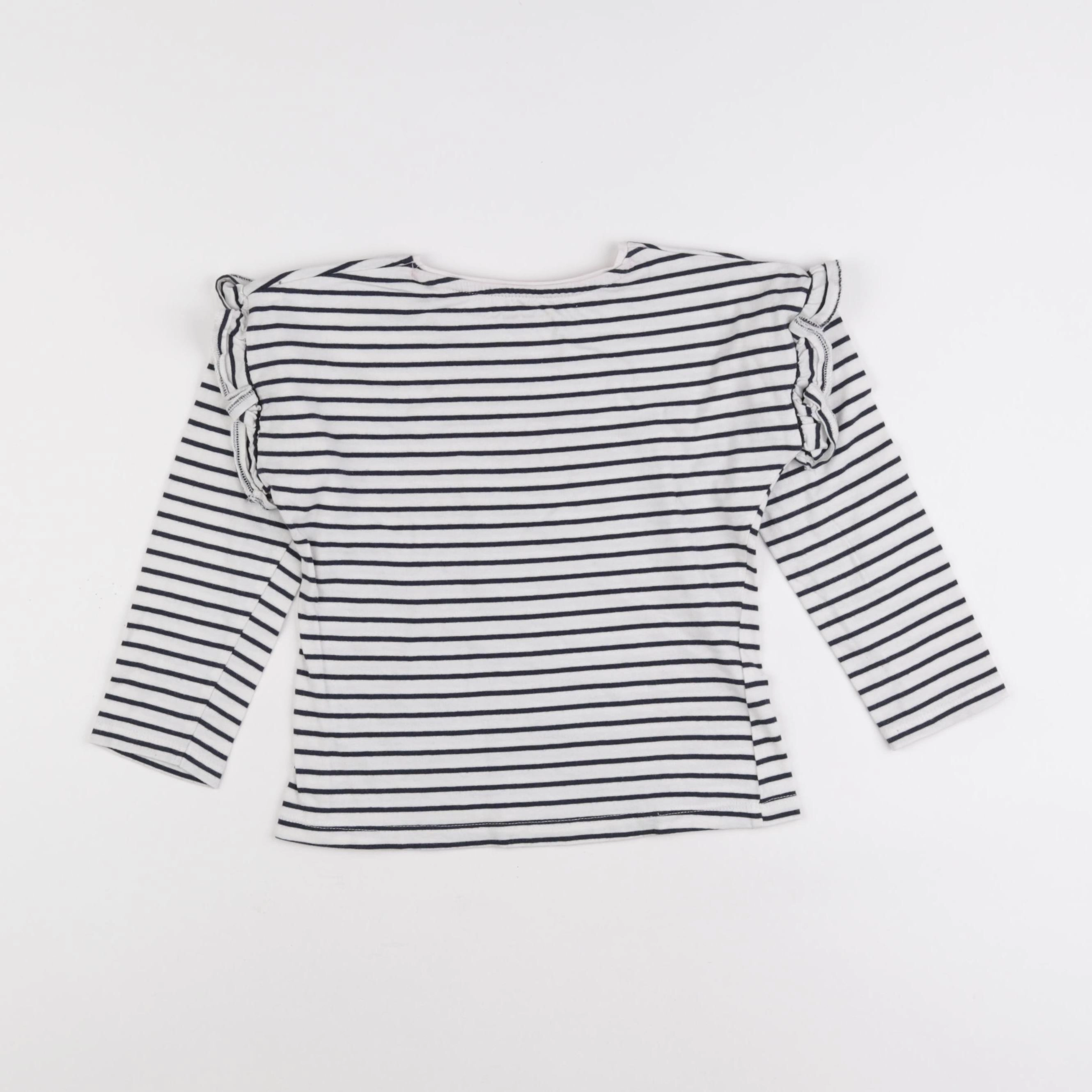 Vertbaudet - tee-shirt bleu - 6 ans
