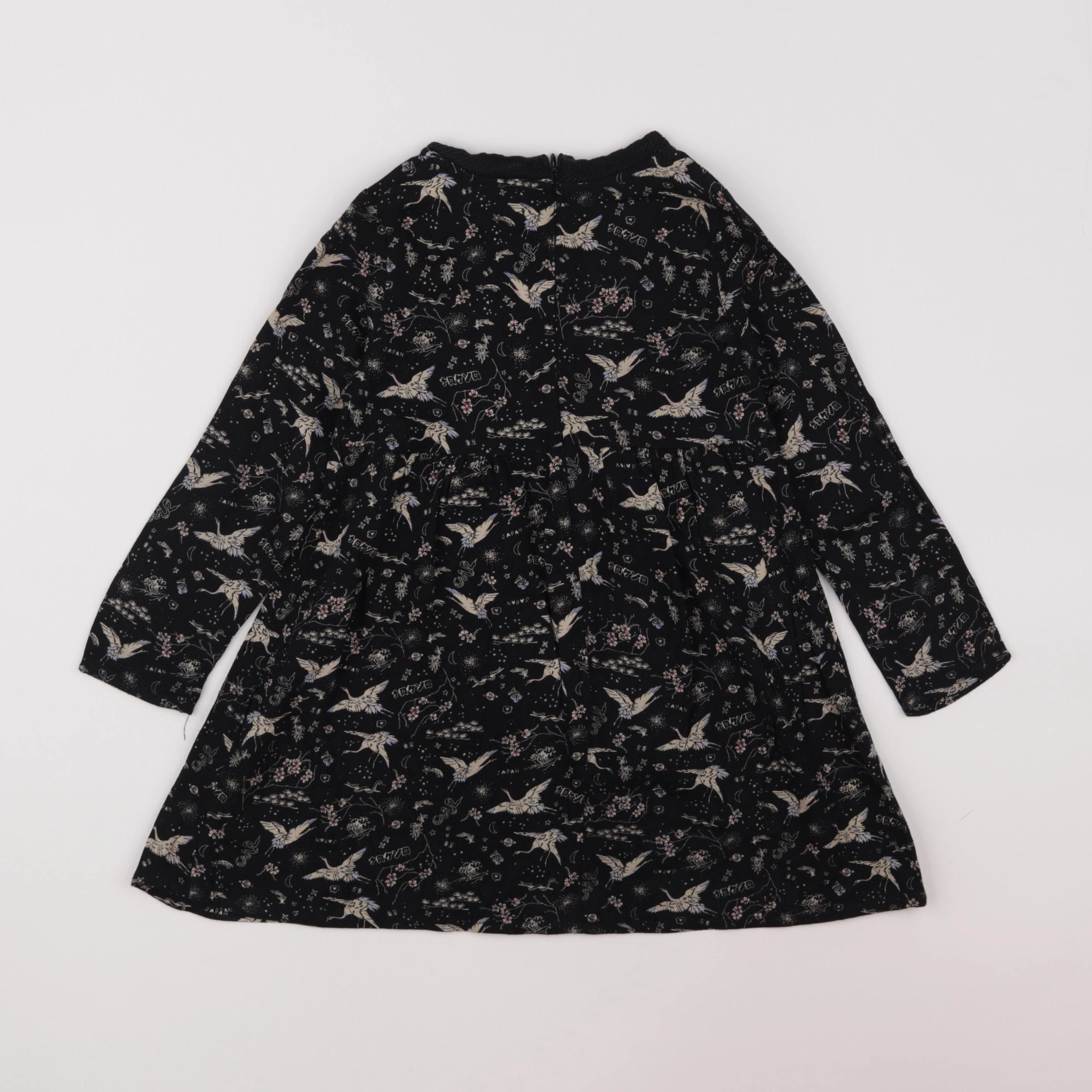 IKKS - robe noir - 4 ans