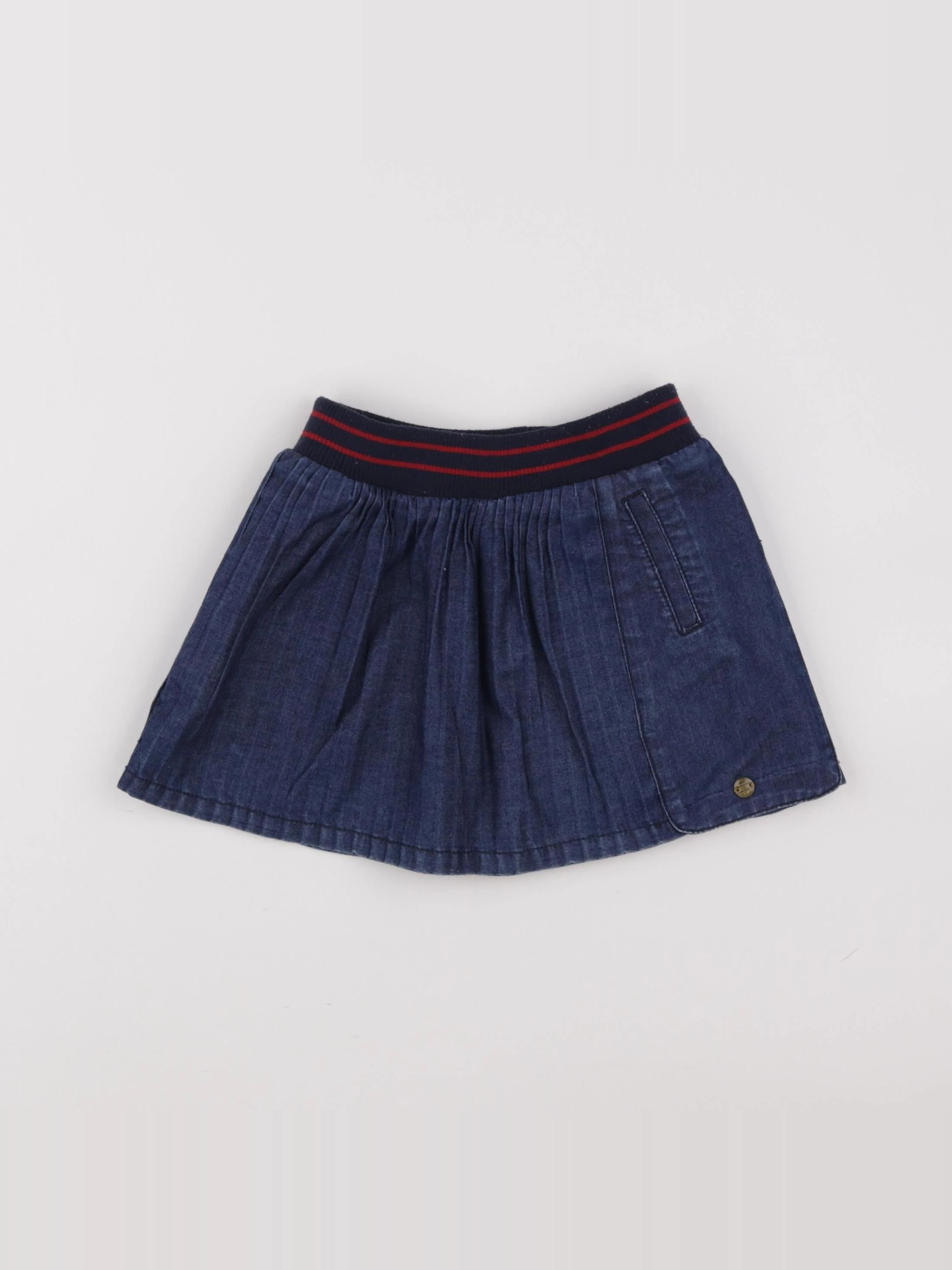 IKKS - jupe bleu - 4 ans