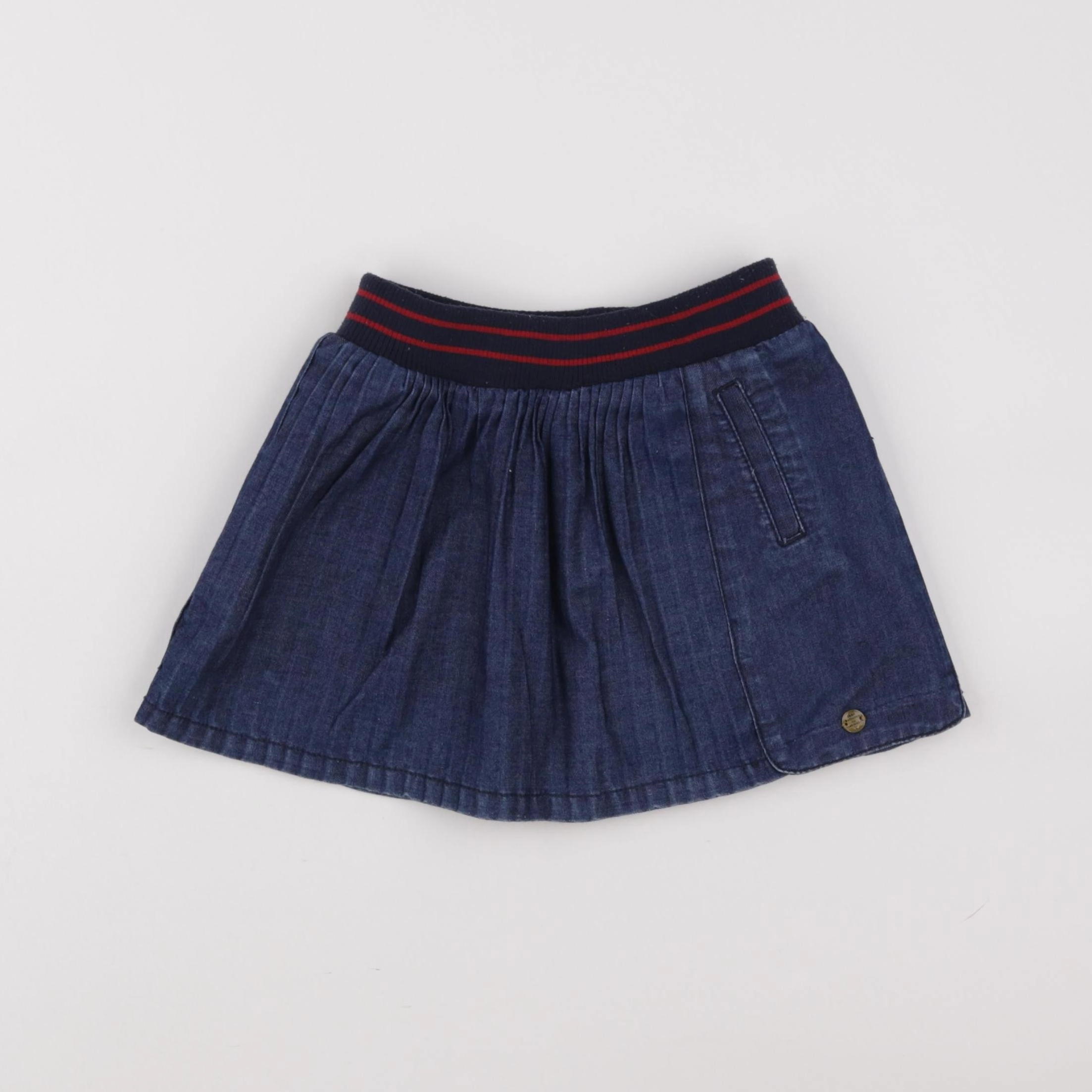 IKKS - jupe bleu - 4 ans