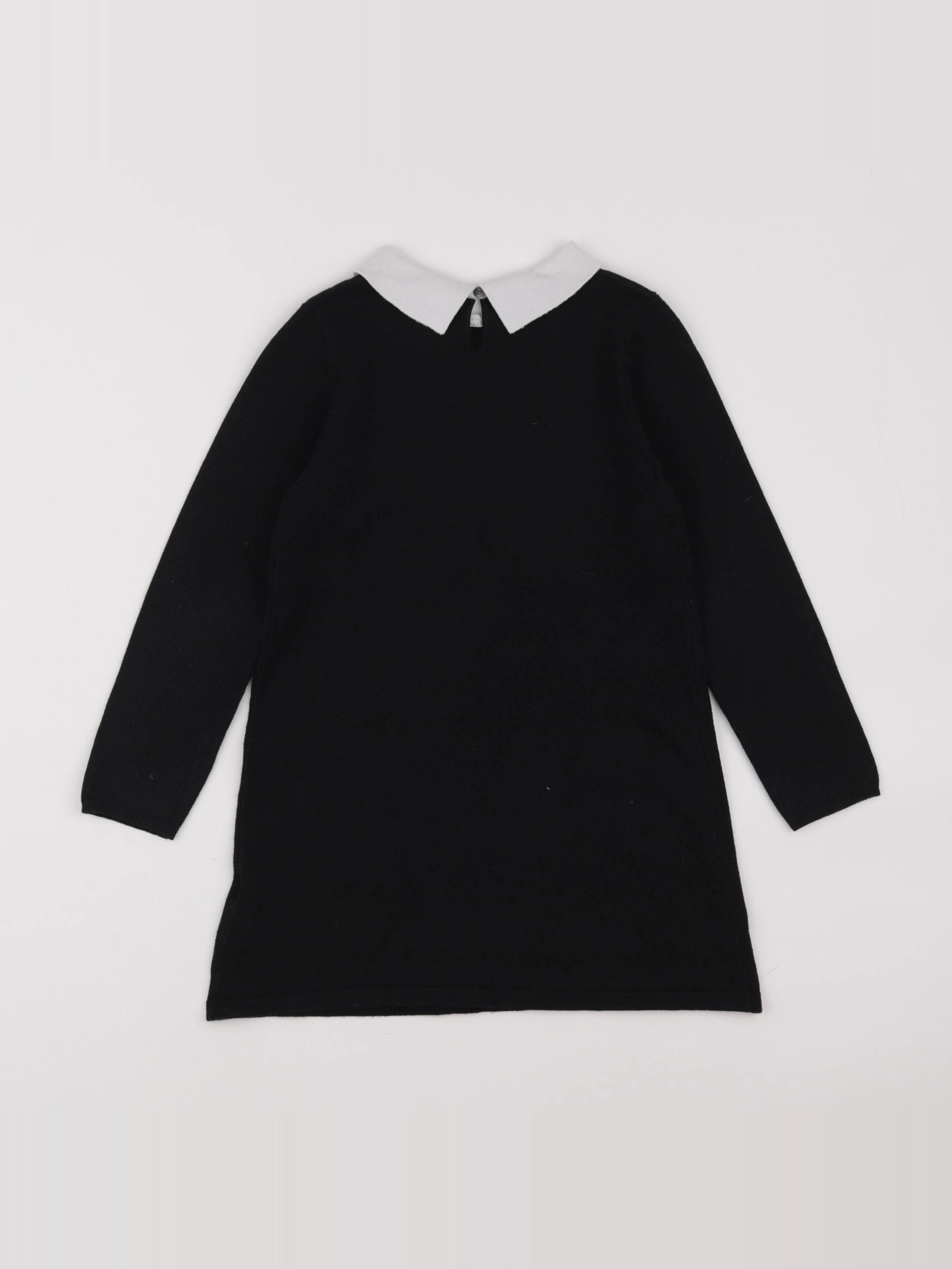 IKKS - robe noir - 6 ans