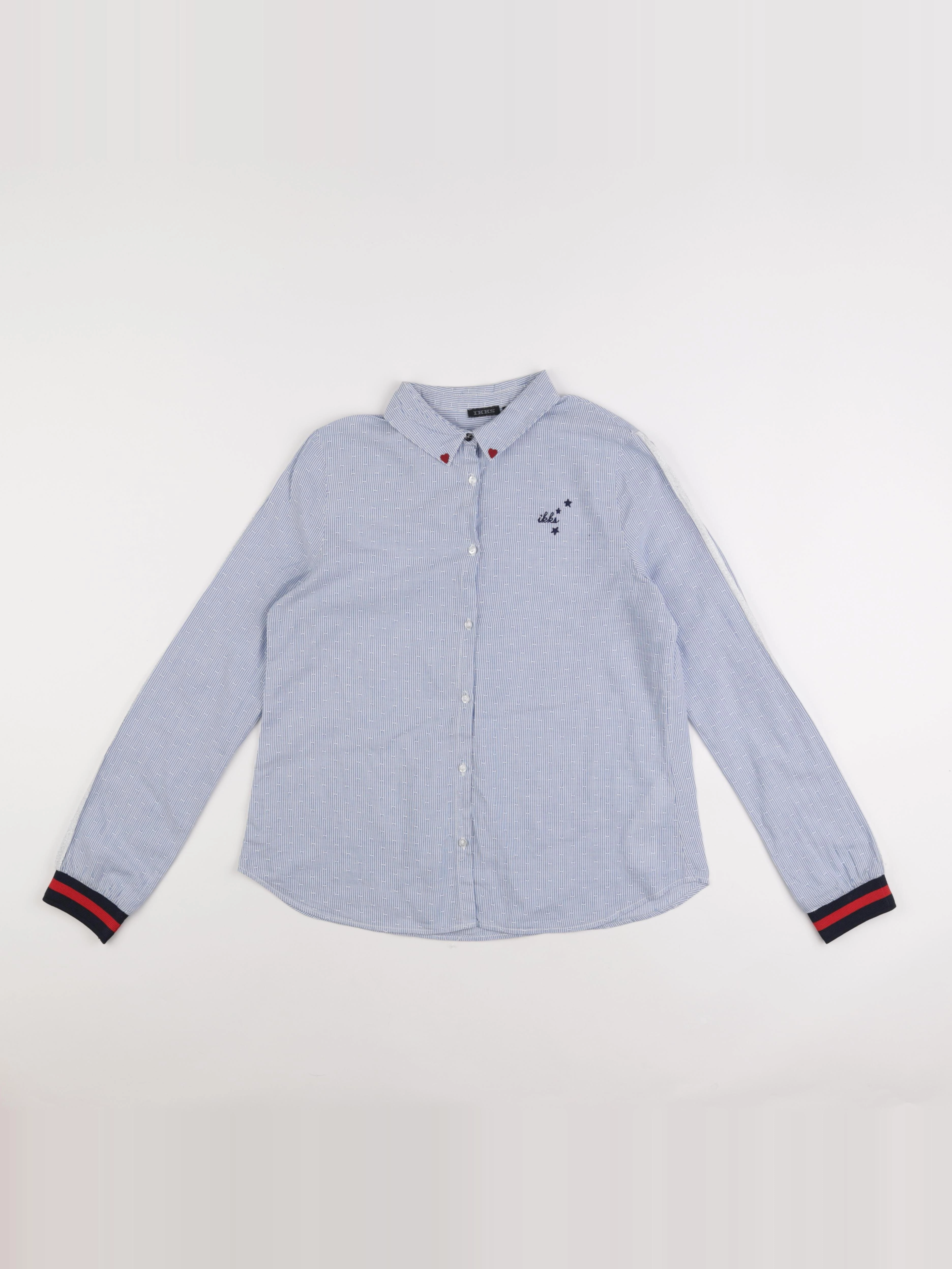 IKKS - chemise bleu - 14 ans