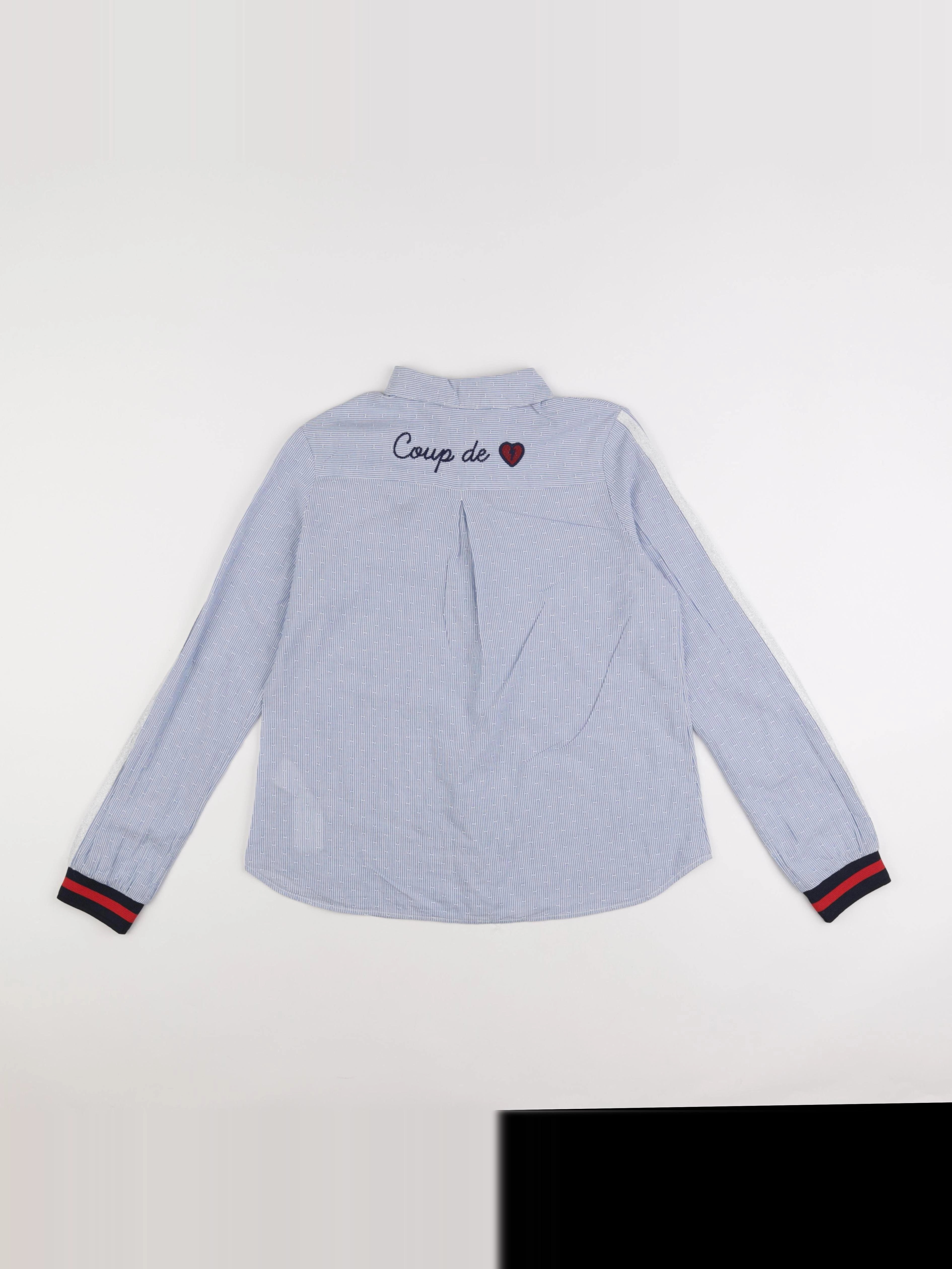IKKS - chemise bleu - 14 ans