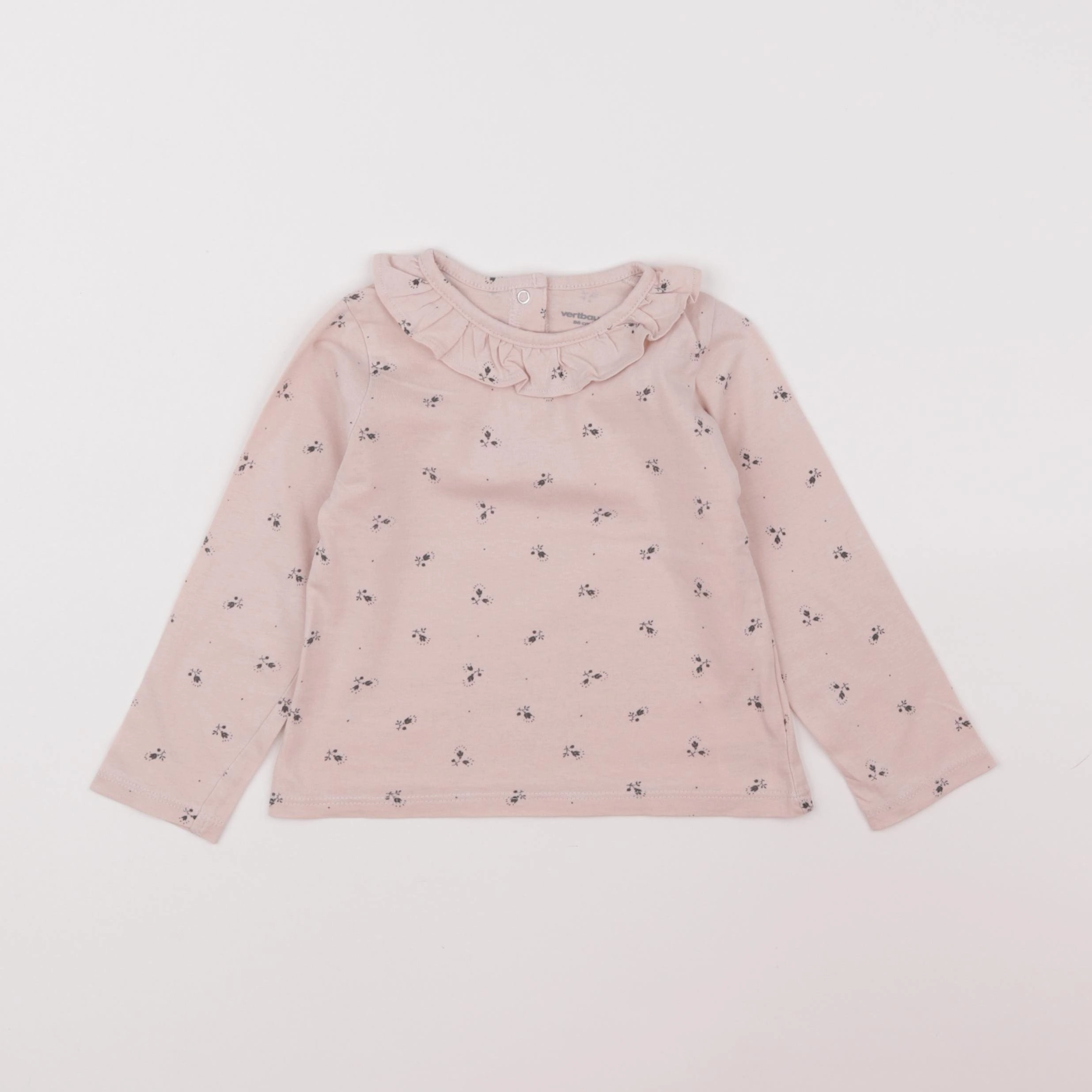 Vertbaudet - tee-shirt rose - 2 ans