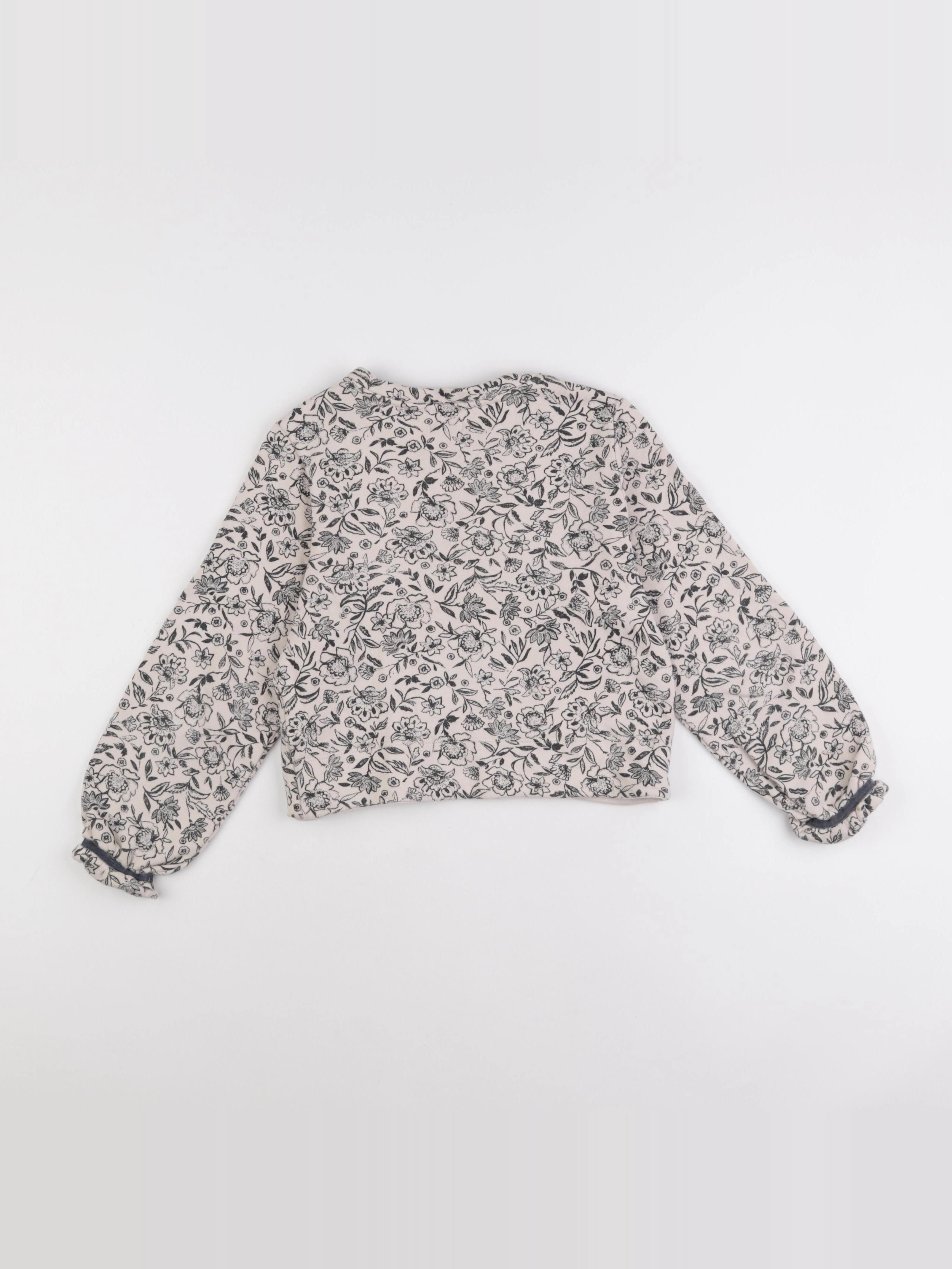IKKS - sweat beige - 8 ans