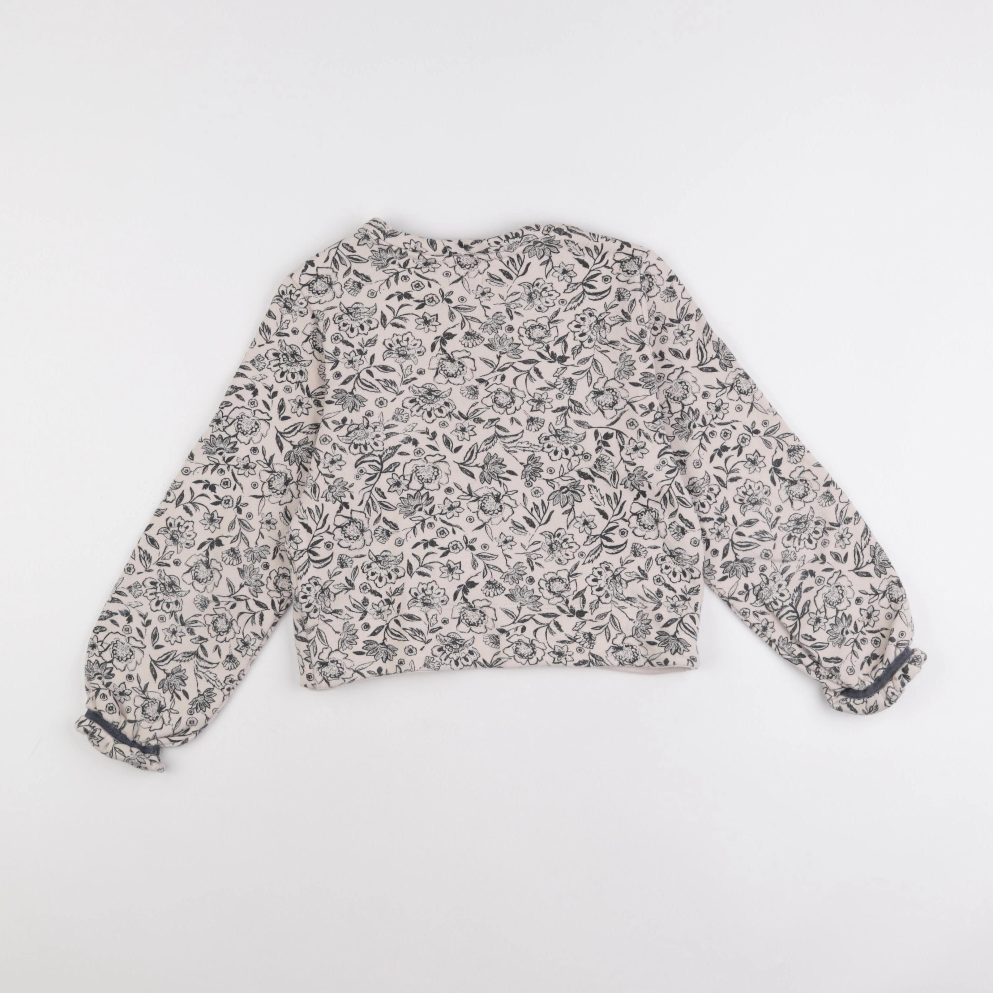 IKKS - sweat beige - 8 ans