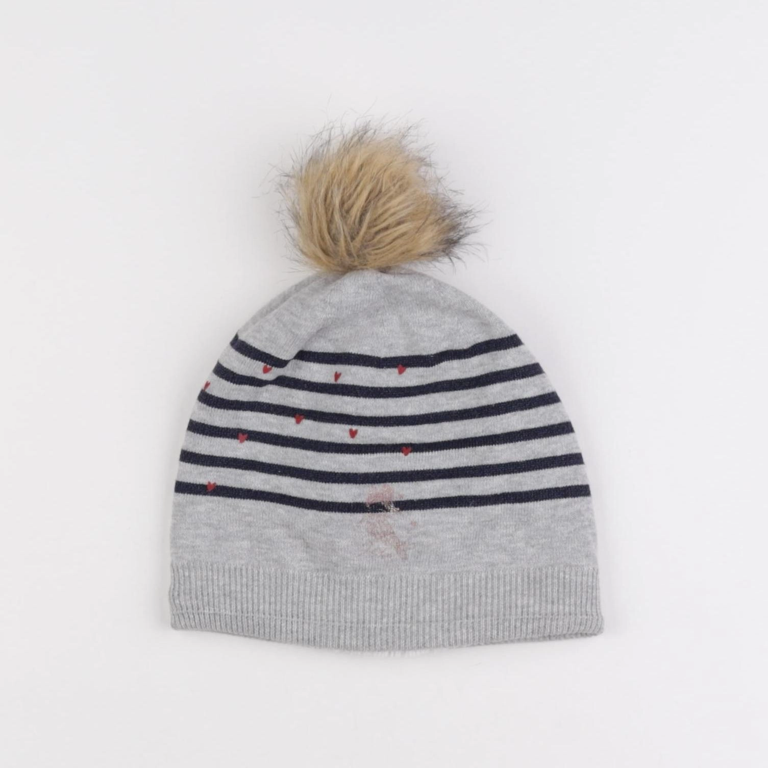 IKKS - bonnet gris - 5/6 ans