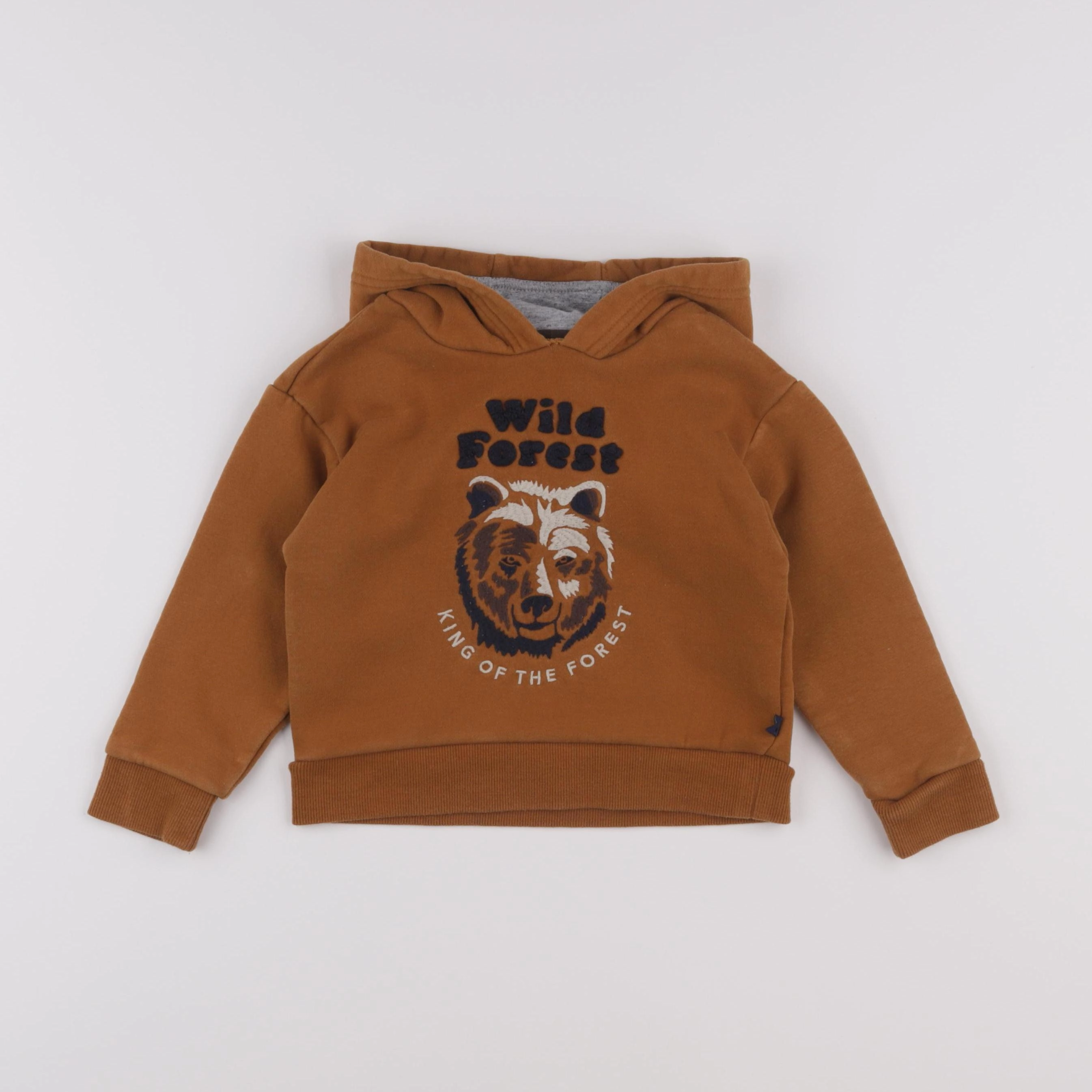 Okaidi - sweat marron - 3 ans