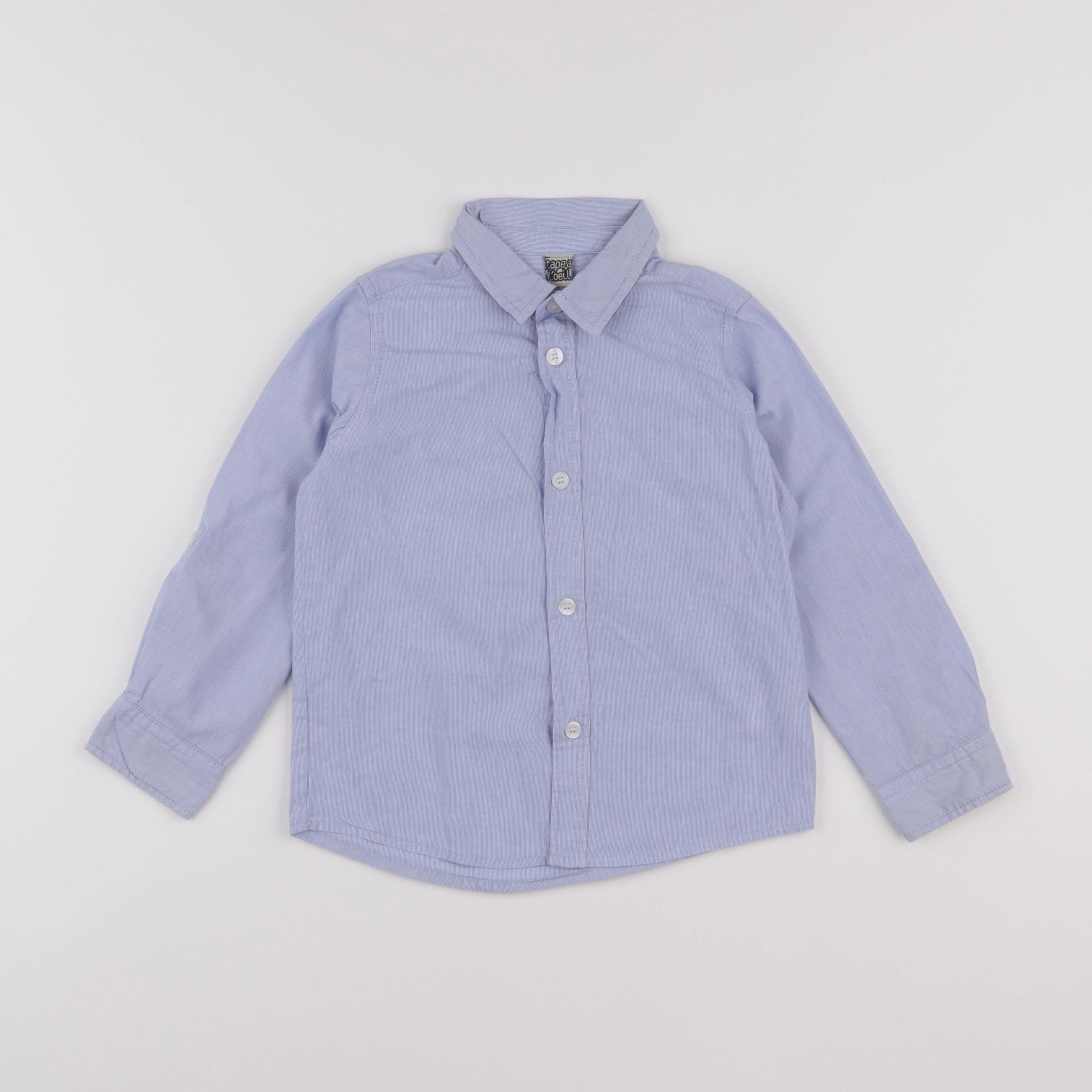 Tape à l'oeil - chemise bleu - 4 ans