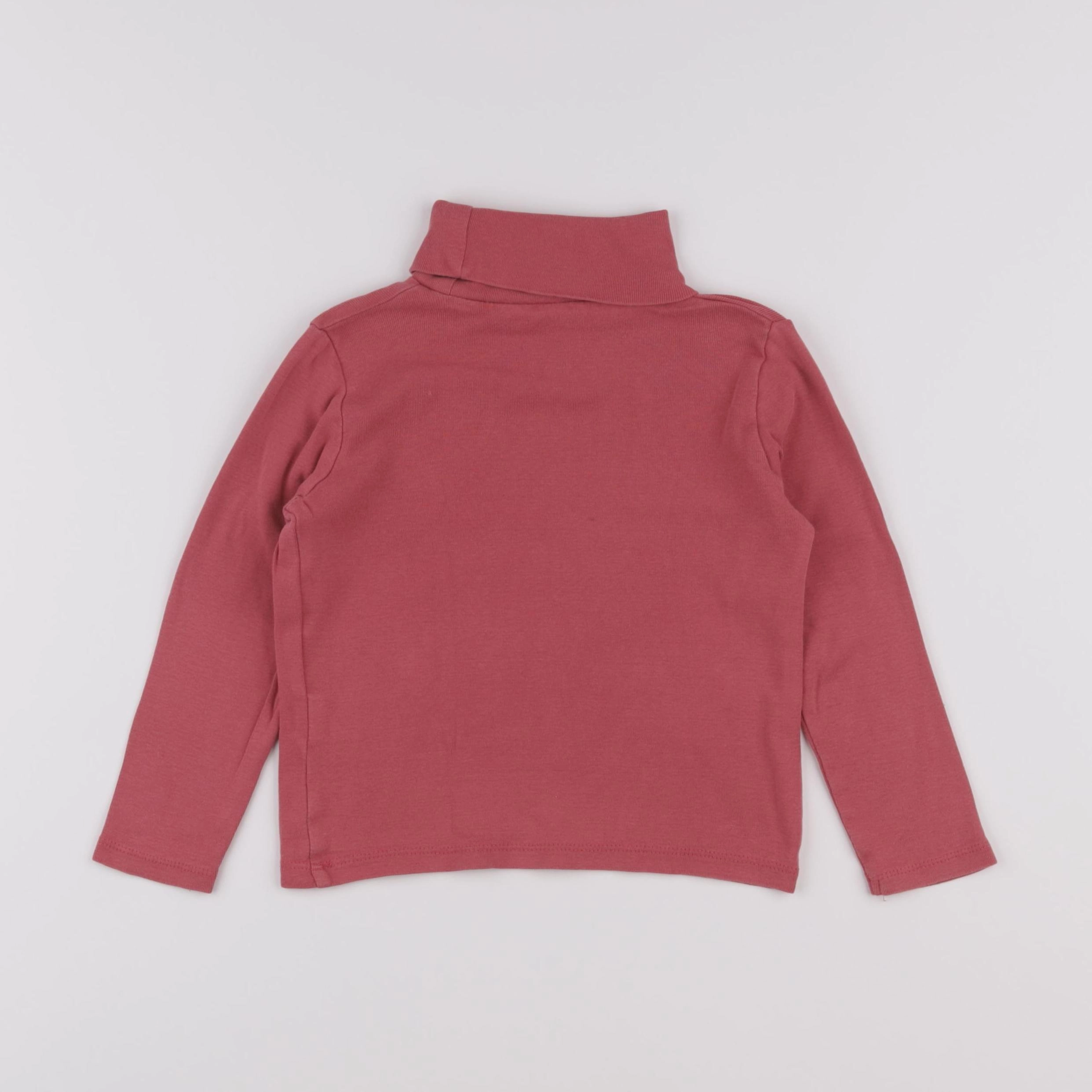 La Redoute - sous-pull rose - 4 ans