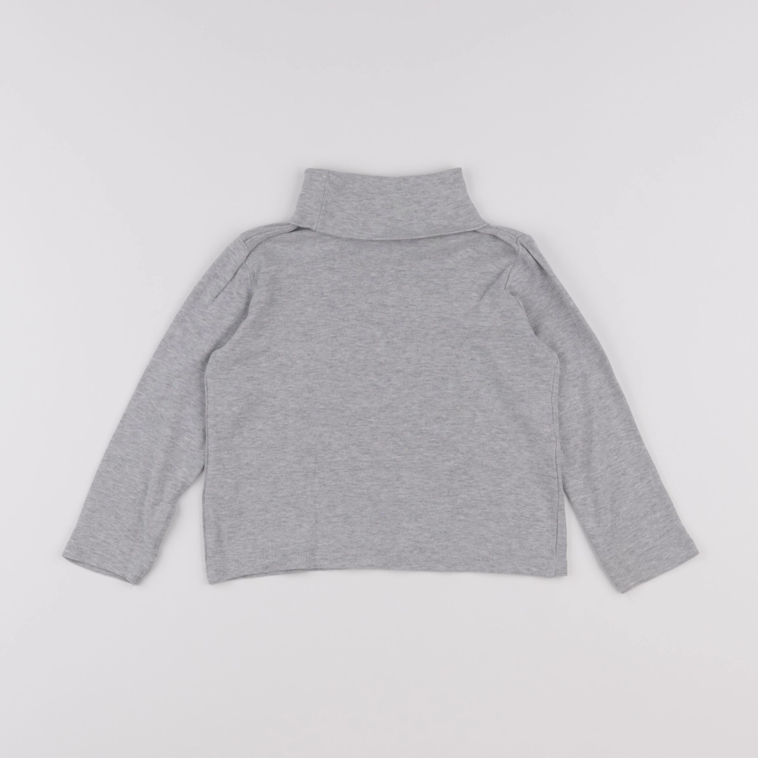 La Redoute - sous-pull gris - 4 ans