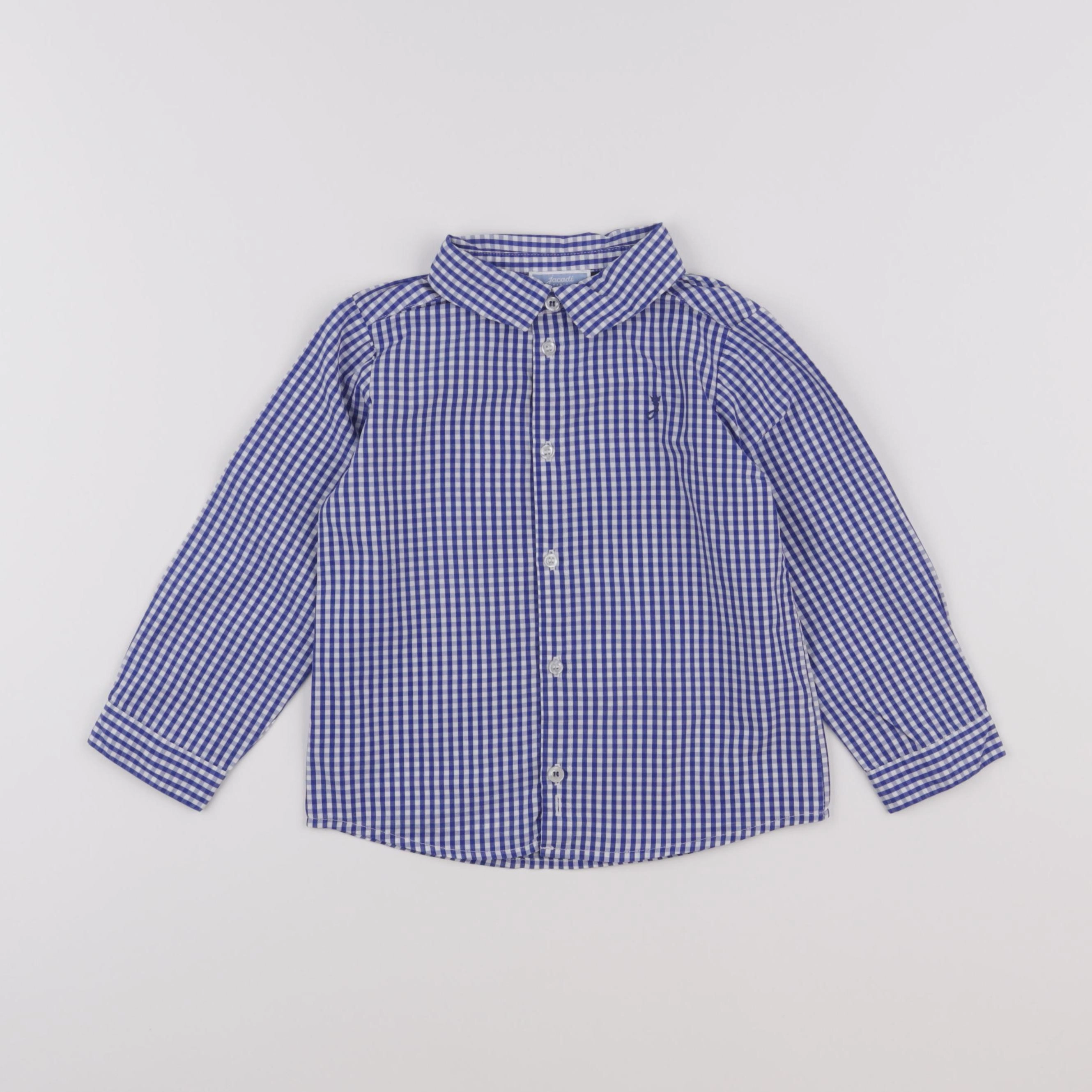 Jacadi - chemise bleu, blanc - 36 mois