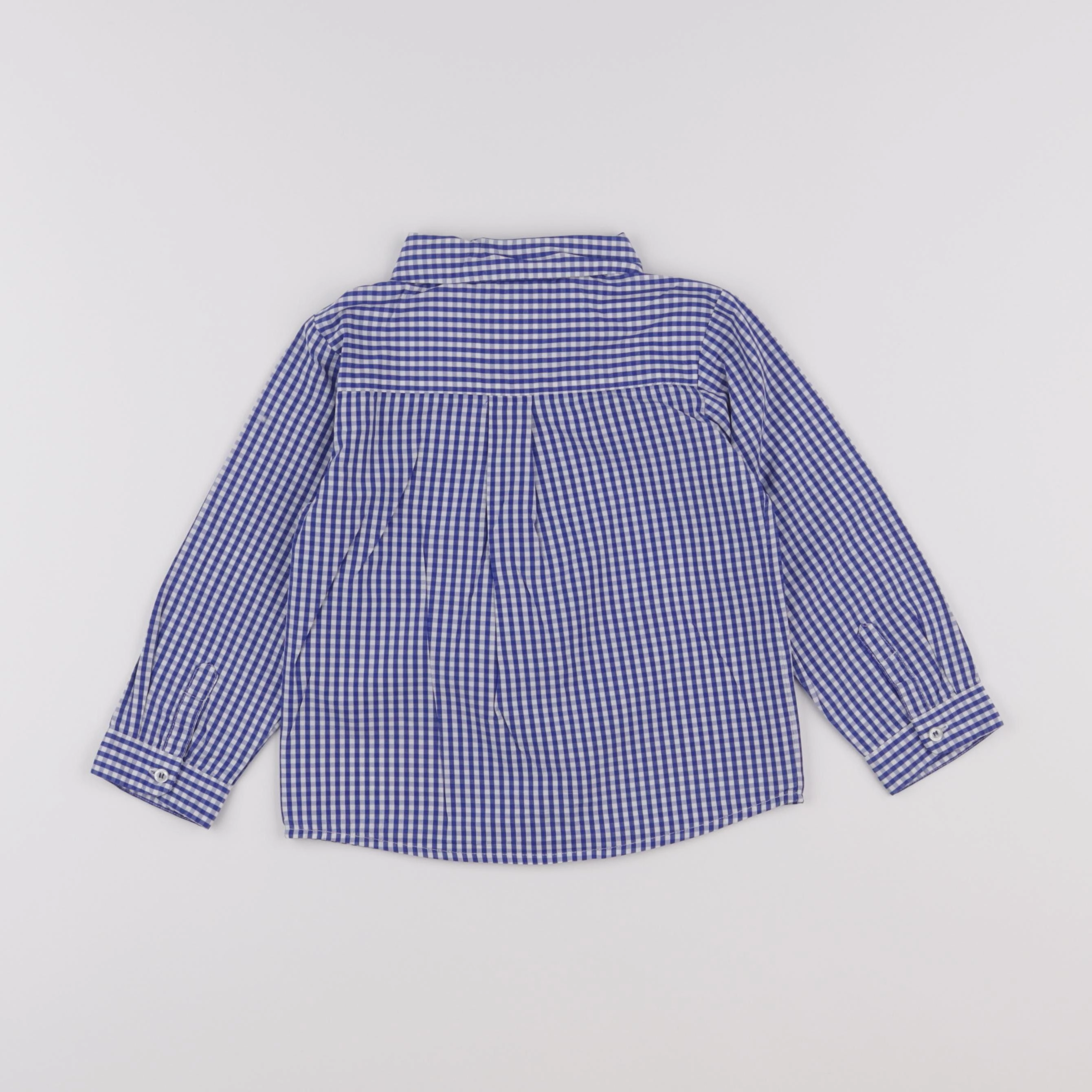 Jacadi - chemise bleu, blanc - 36 mois