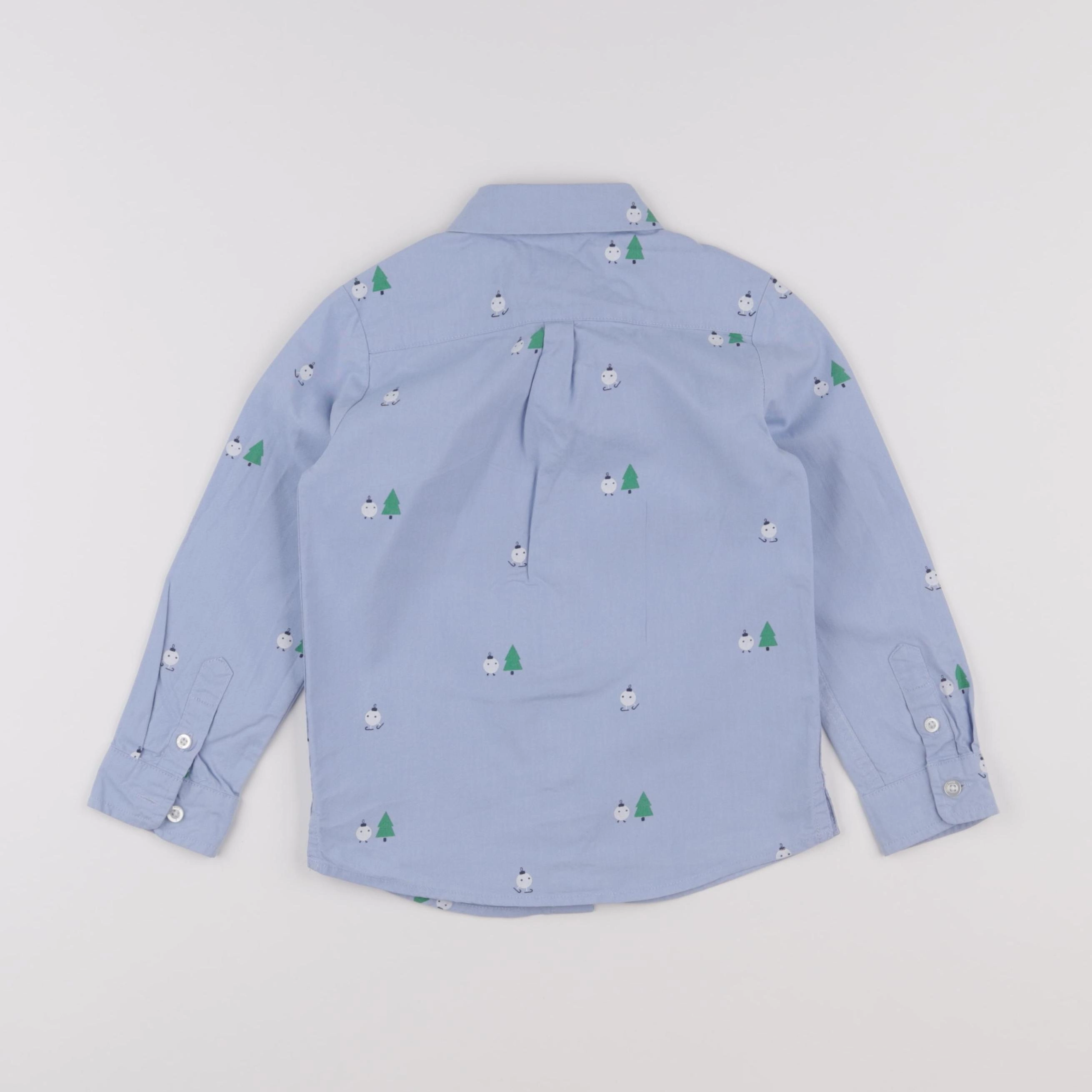 Jacadi - chemise bleu - 4 ans