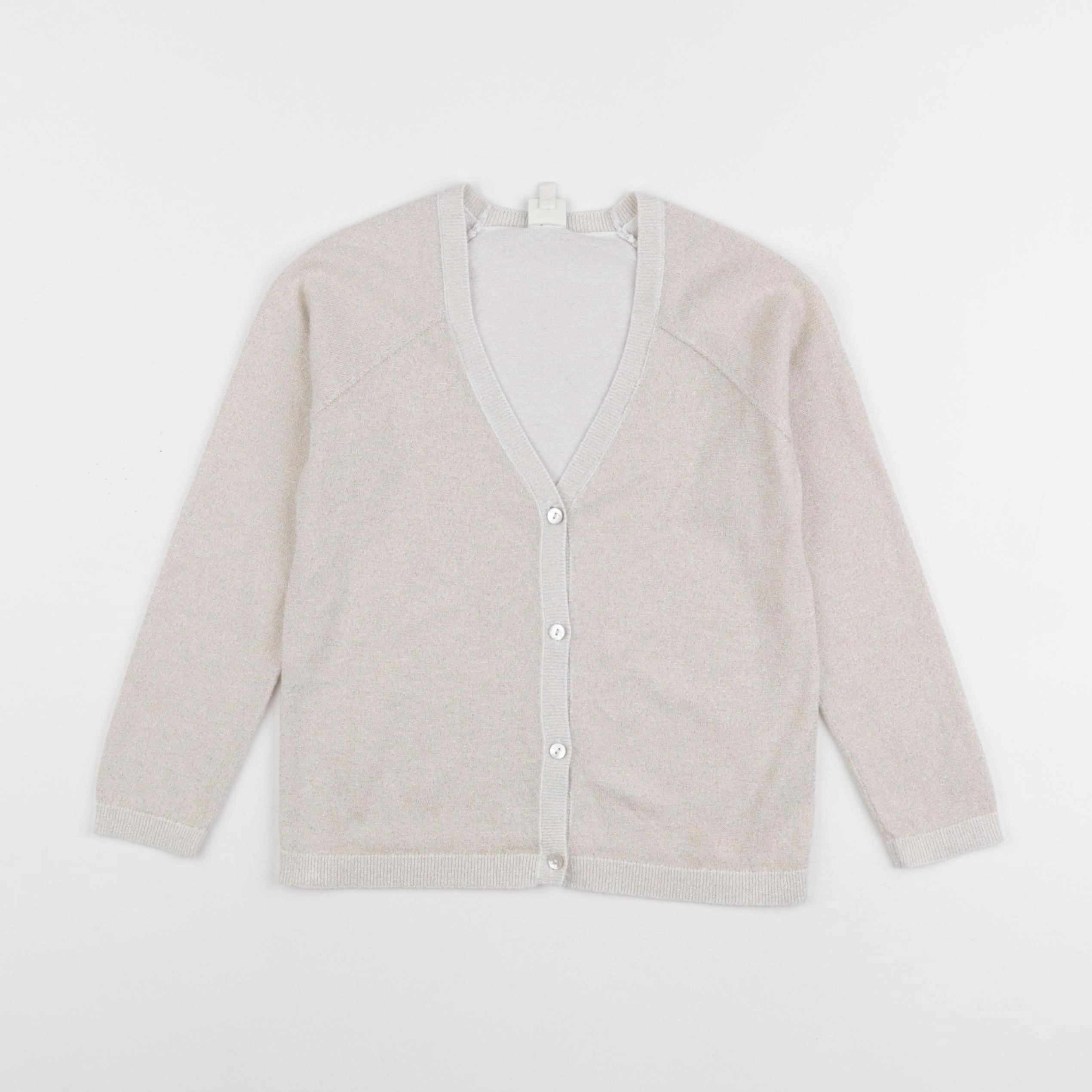 Bonton - gilet or - 8 ans