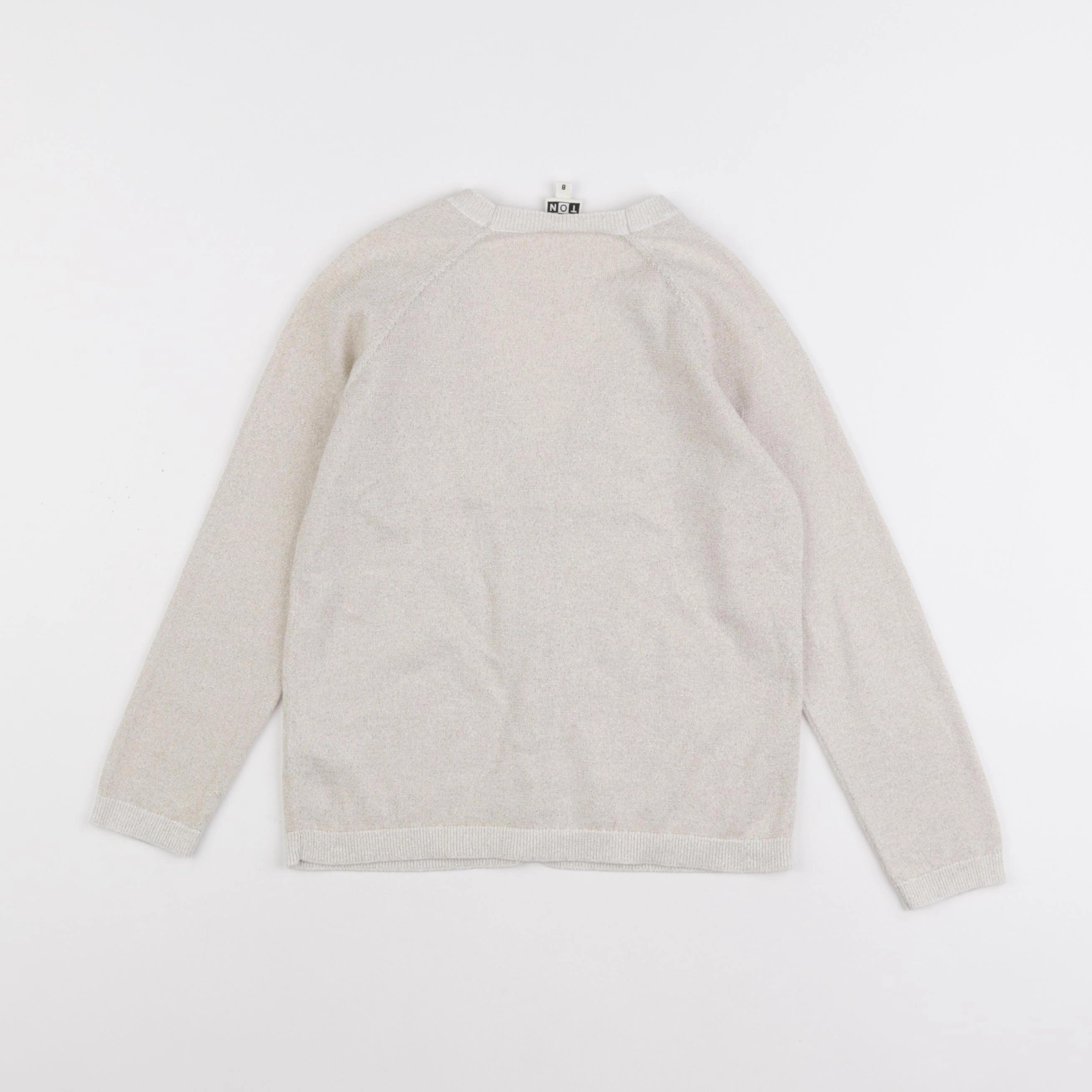 Bonton - gilet or - 8 ans
