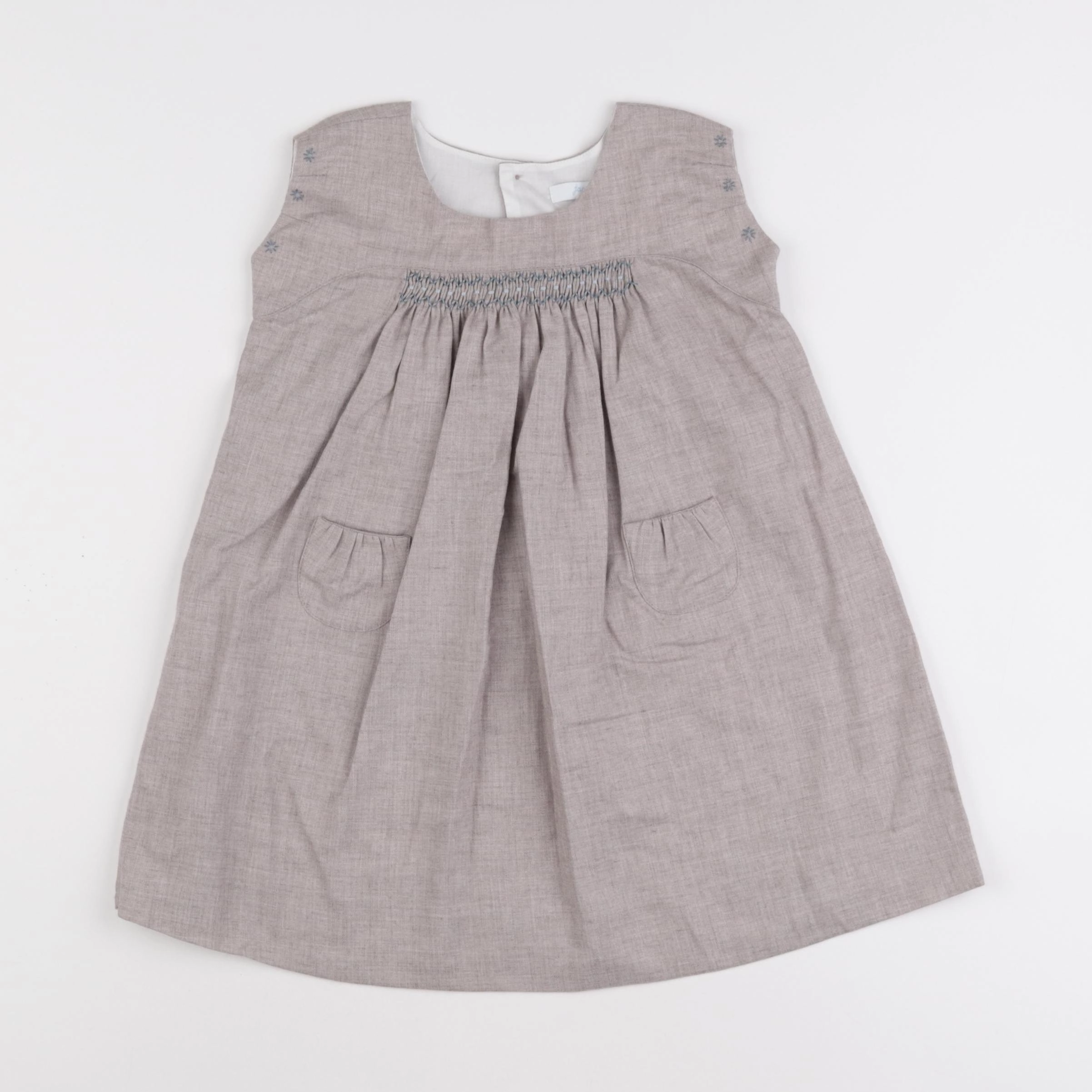 Jacadi - robe marron - 2 ans