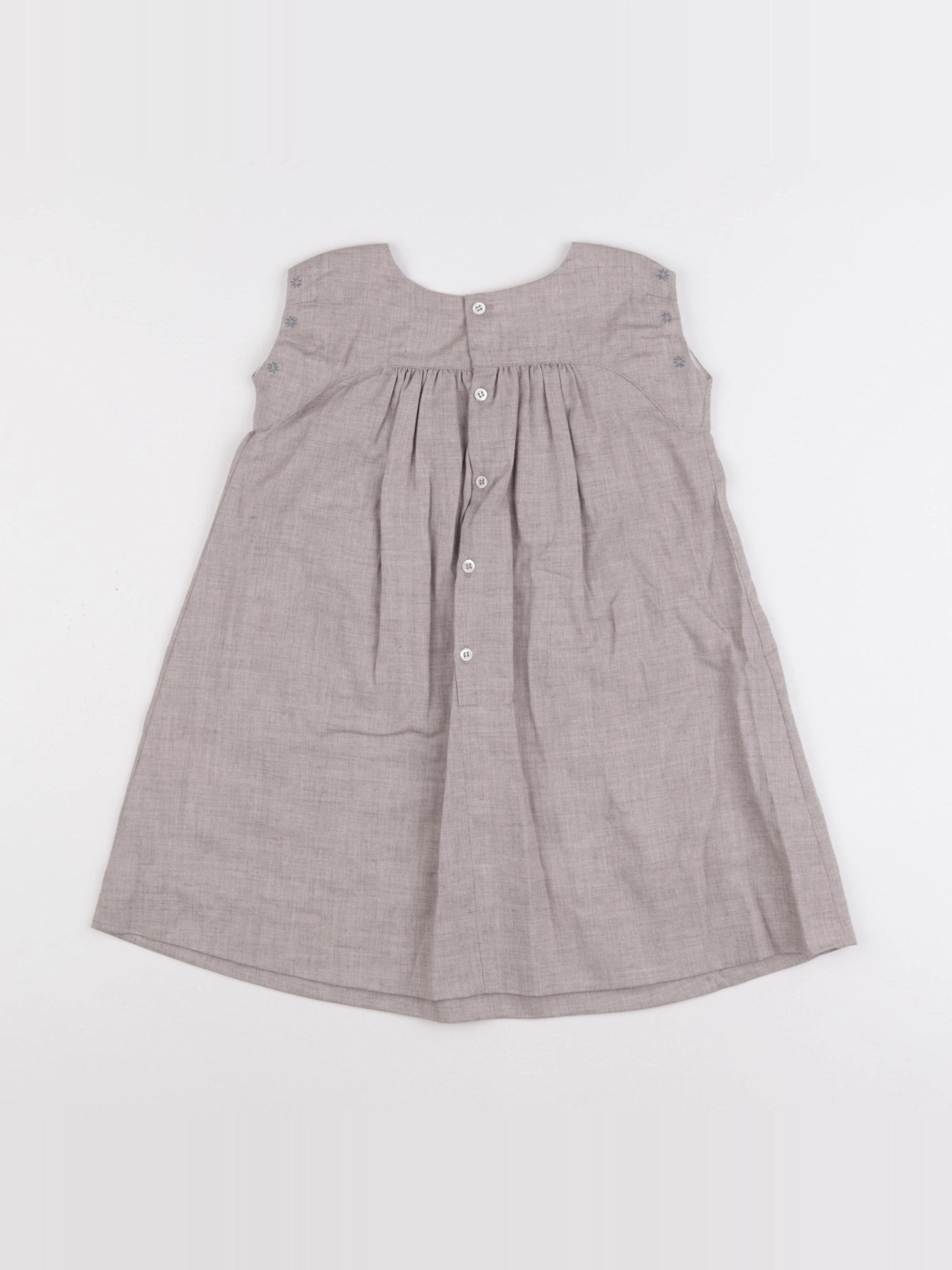 Jacadi - robe marron - 2 ans