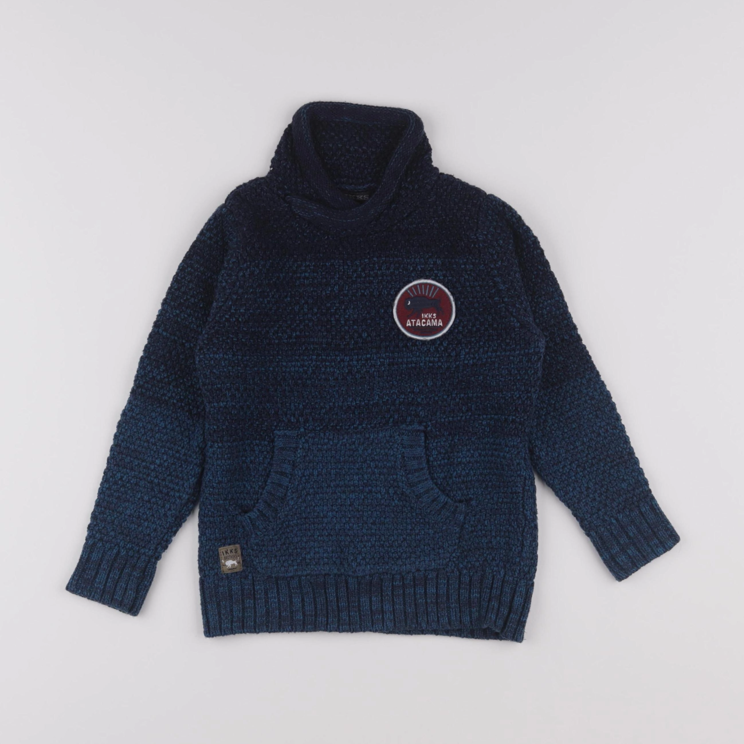 IKKS - pull bleu - 4 ans